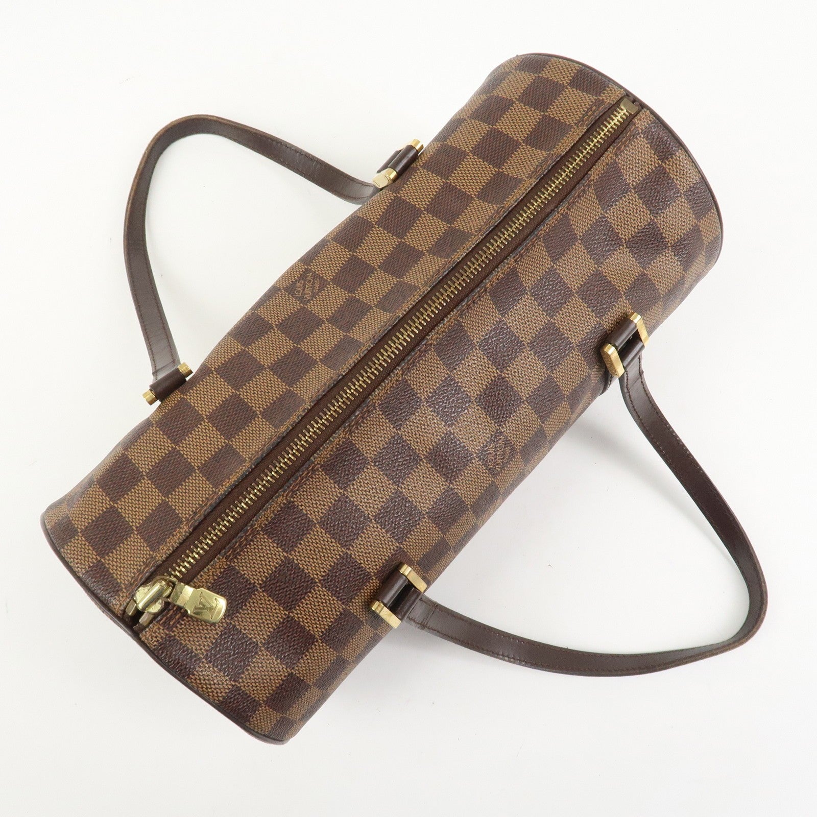 Louis Vuitton Damier Ebene Papillon 30 Handbag - Brown, Canvas