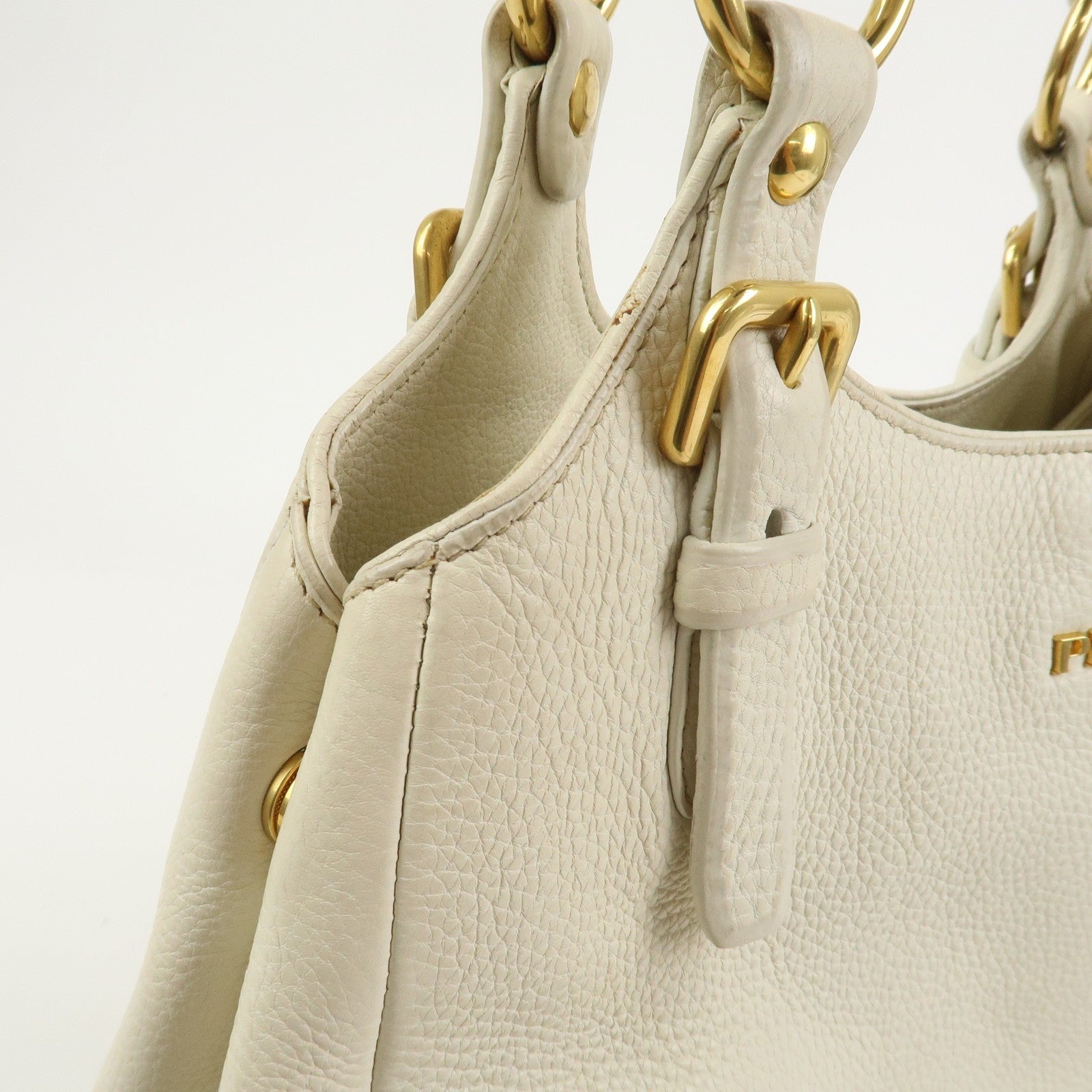 Prada Shoulder Bag - Ivory, Leather