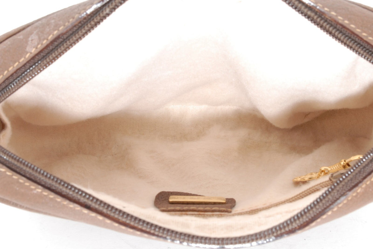 Gucci GG Shoulder Bag - Beige Brown, PVC Leather