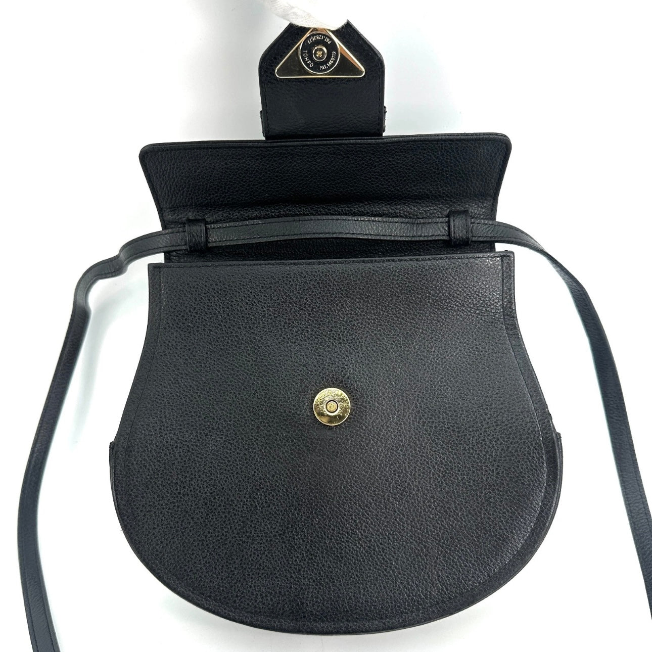 Yves Saint Laurent Shoulder Bag Crossbody Leather Vintage