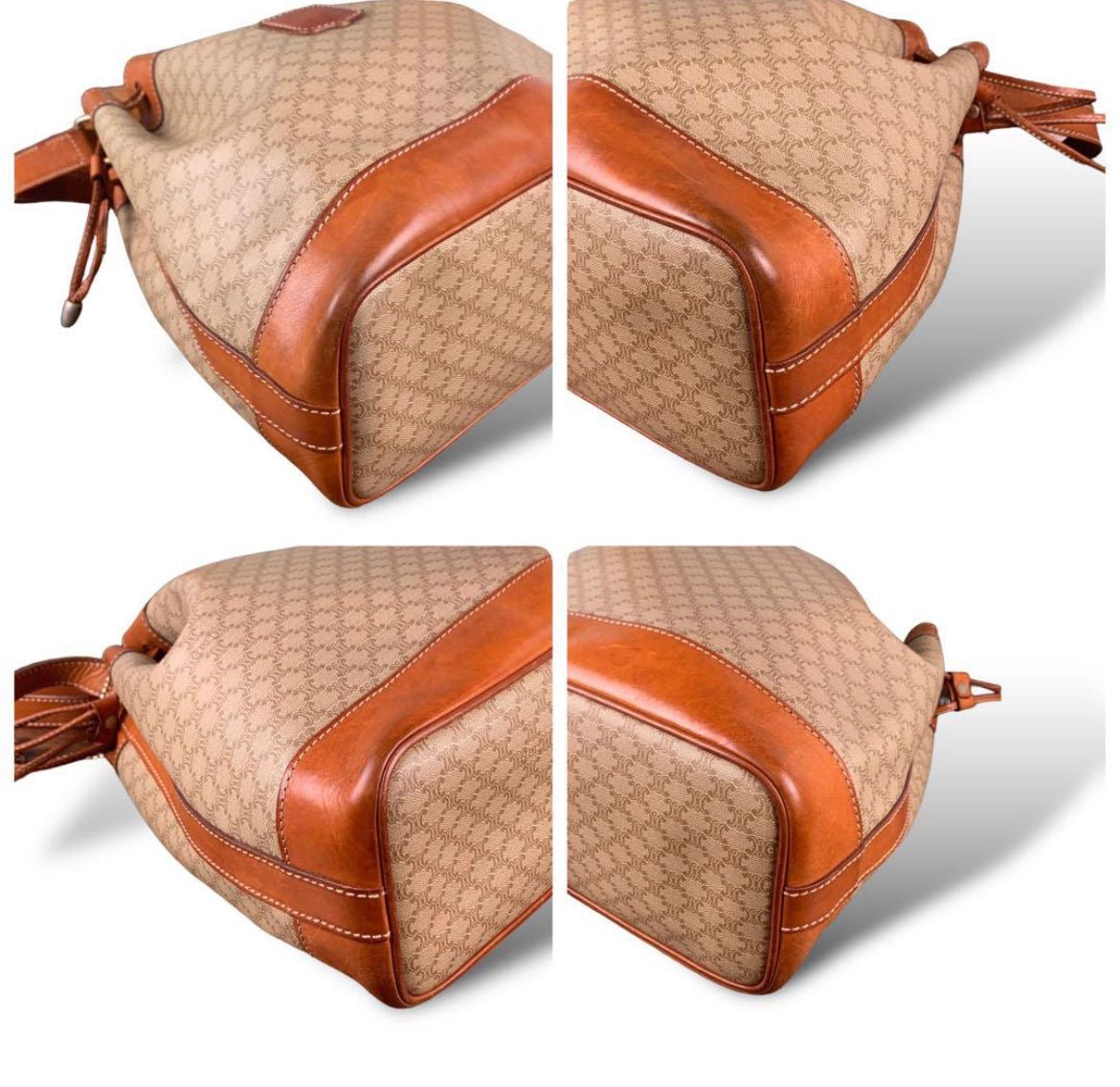 Macadam Bucket Shoulder Bag