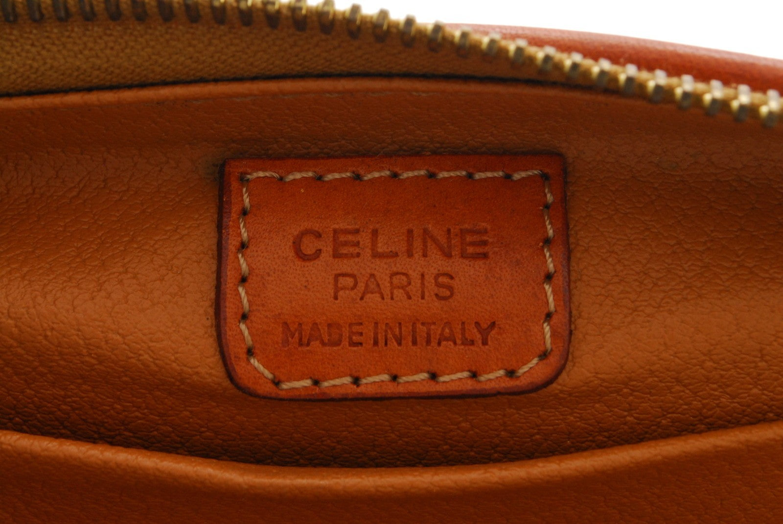 Celine Macadam Pouch - Brown, PVC Leather
