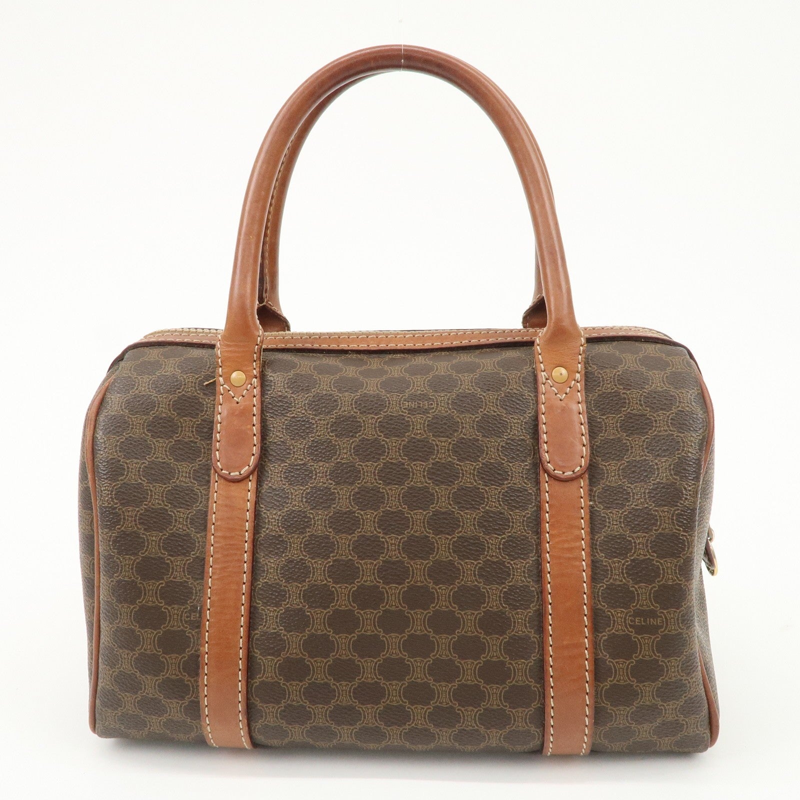 Celine Boston Bag - Brown, PVC