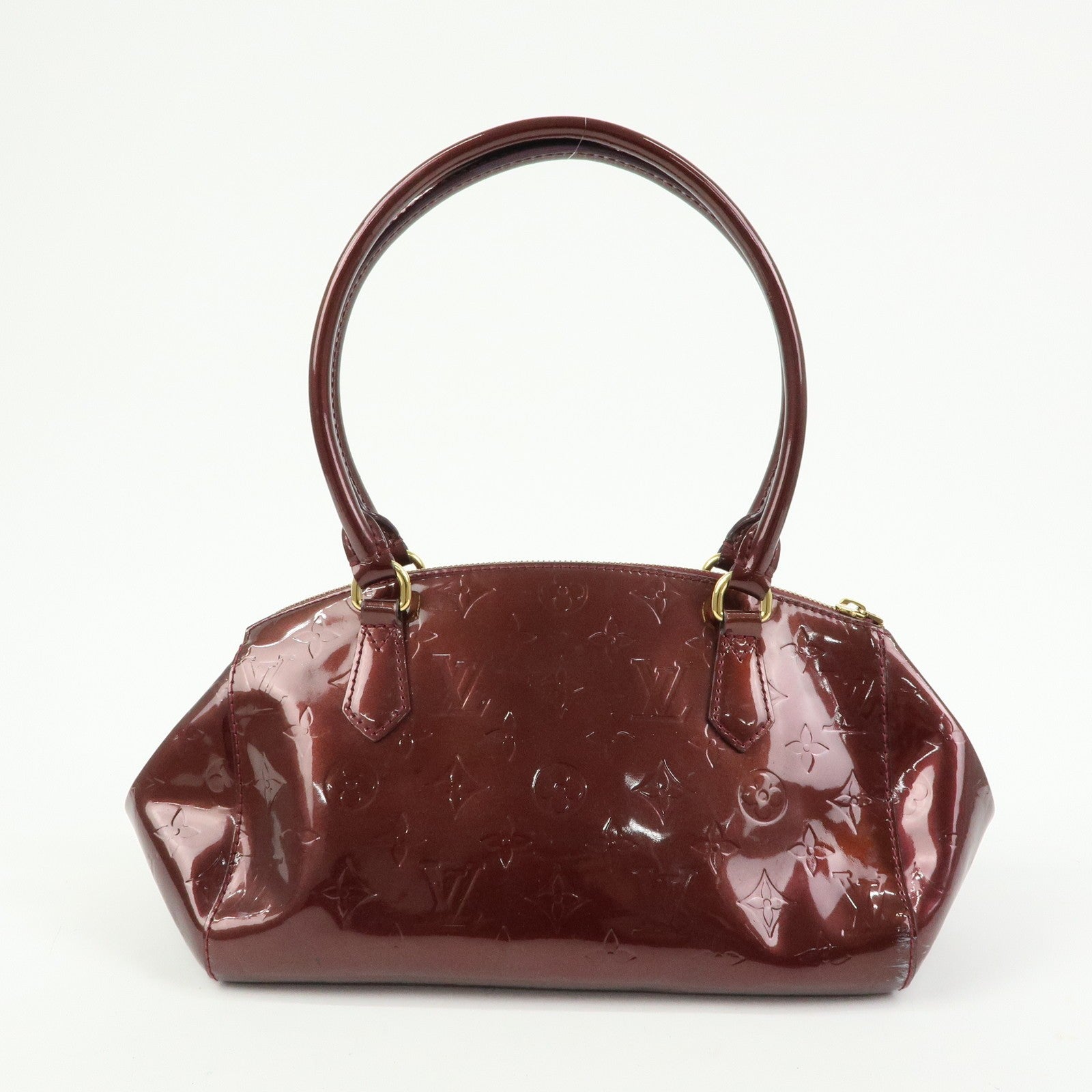 Louis Vuitton Boston Bag - Rouge Fauviste, Vernis Leather