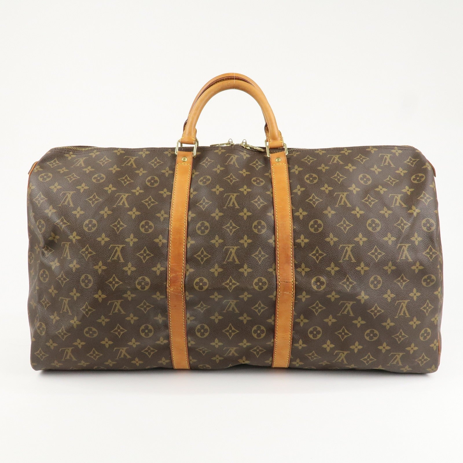 Louis Vuitton Keepall 60 Boston Bag - Monogram, Monogram Canvas