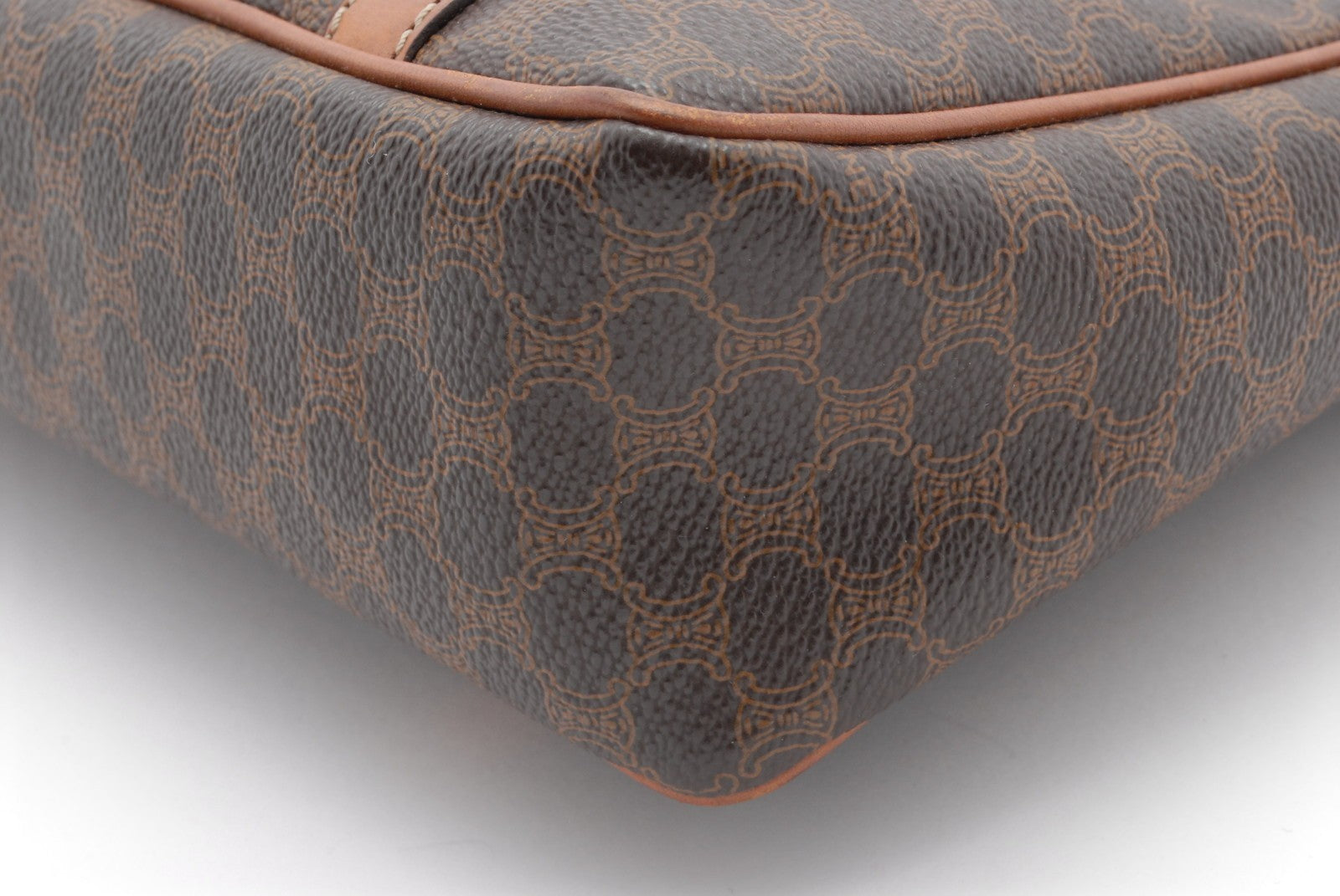 Celine Macadam Tote Bag - Brown, PVC Leather