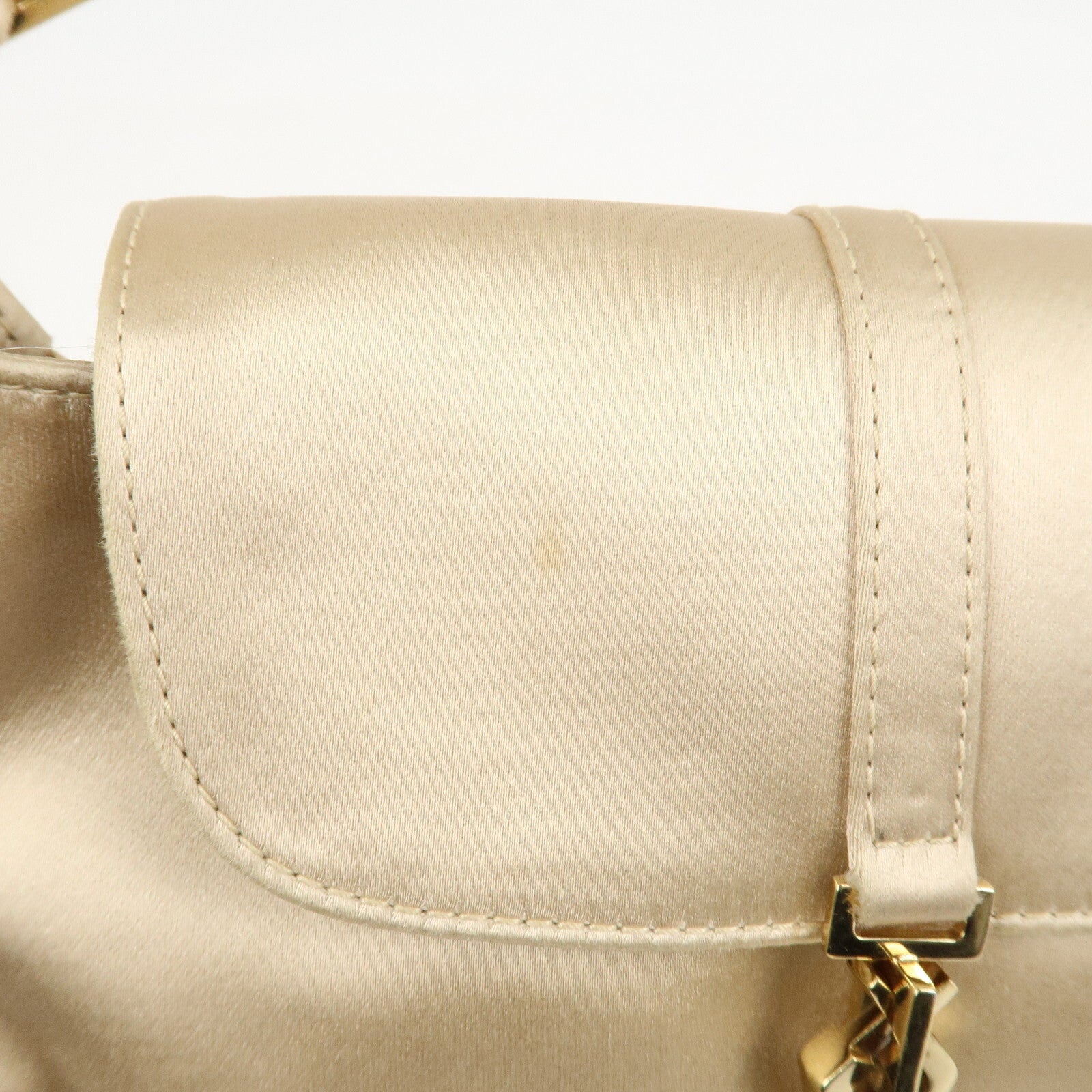 Gucci Mini Handbag - Beige, Satin