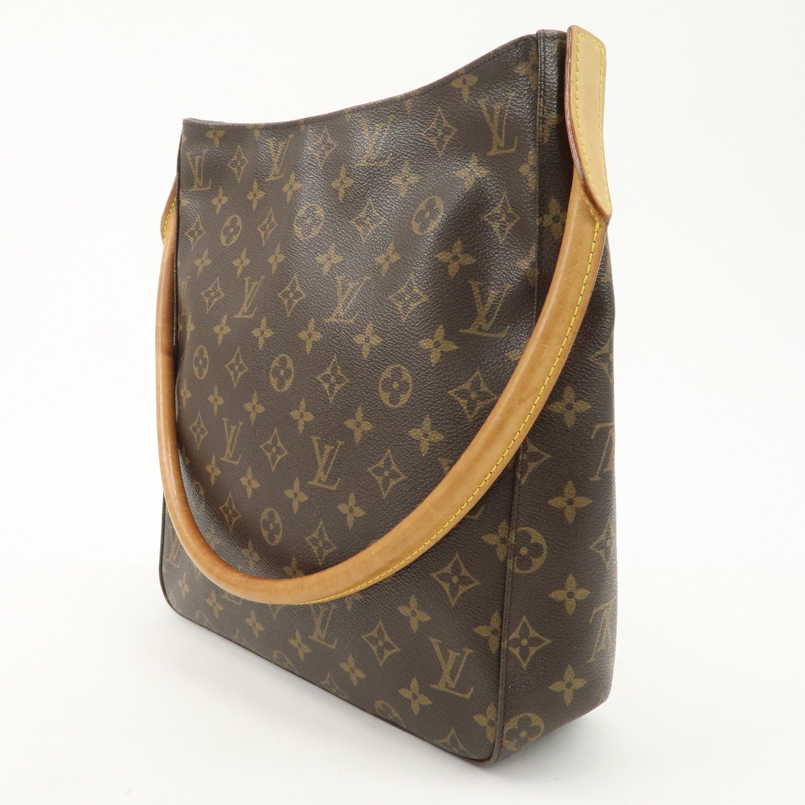 Louis Vuitton Monogram Looping GM Shoulder Bag - Brown, Canvas