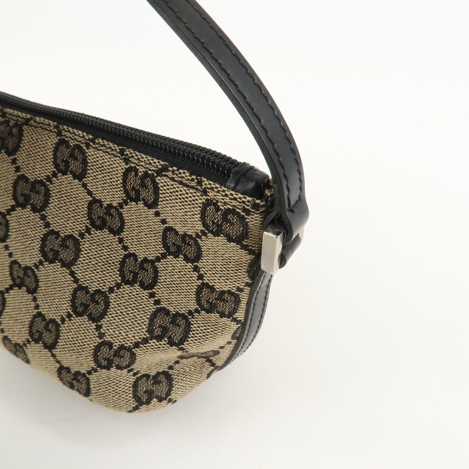 Gucci Boat Hand Bag - Beige, Canvas