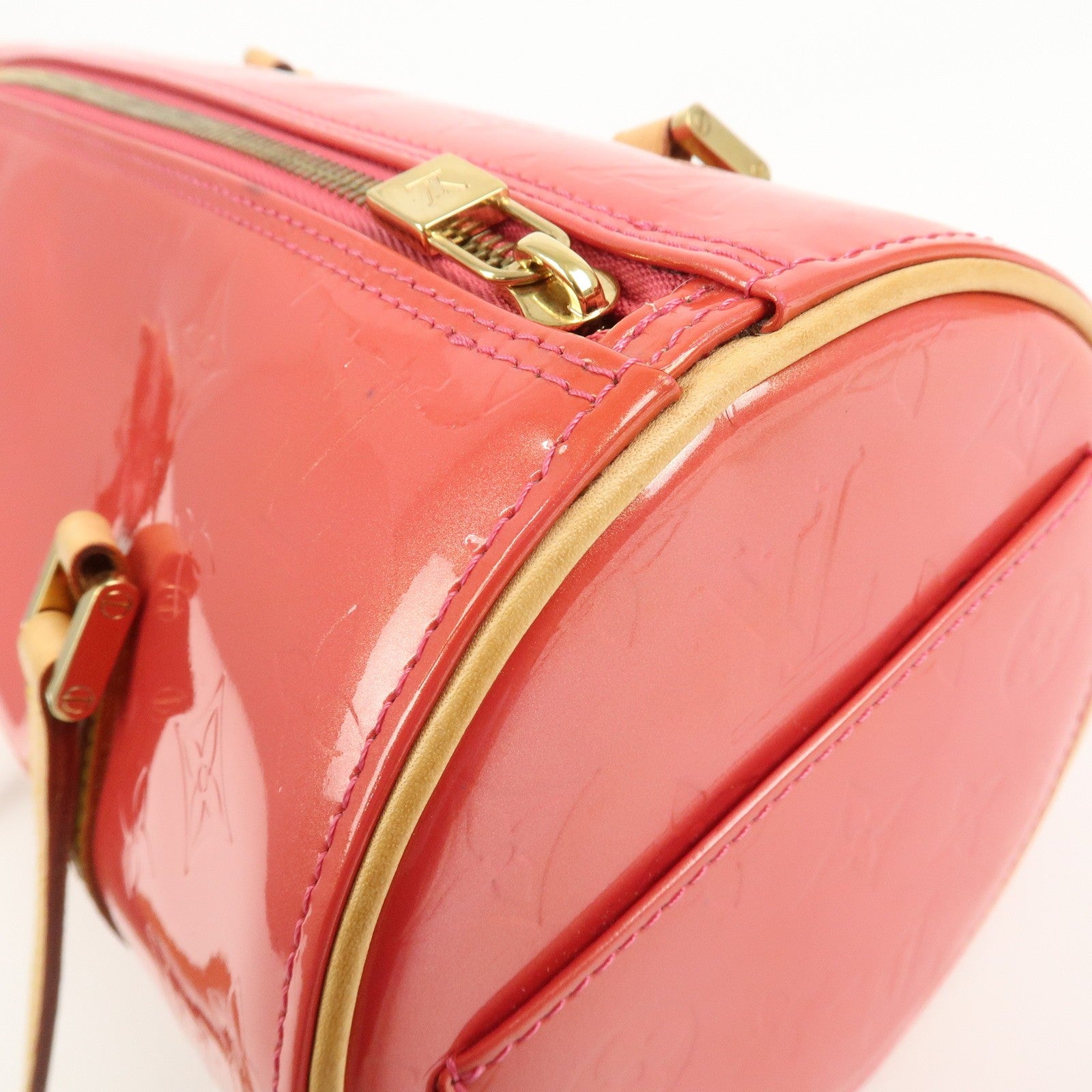 Louis Vuitton Monogram Vernis Bedford Handbag - Framboise, Vernis Leather