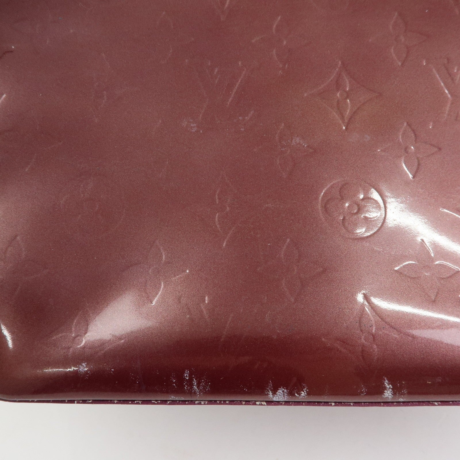 Louis Vuitton Monogram Vernis Bellevue PM Hand Bag Violet