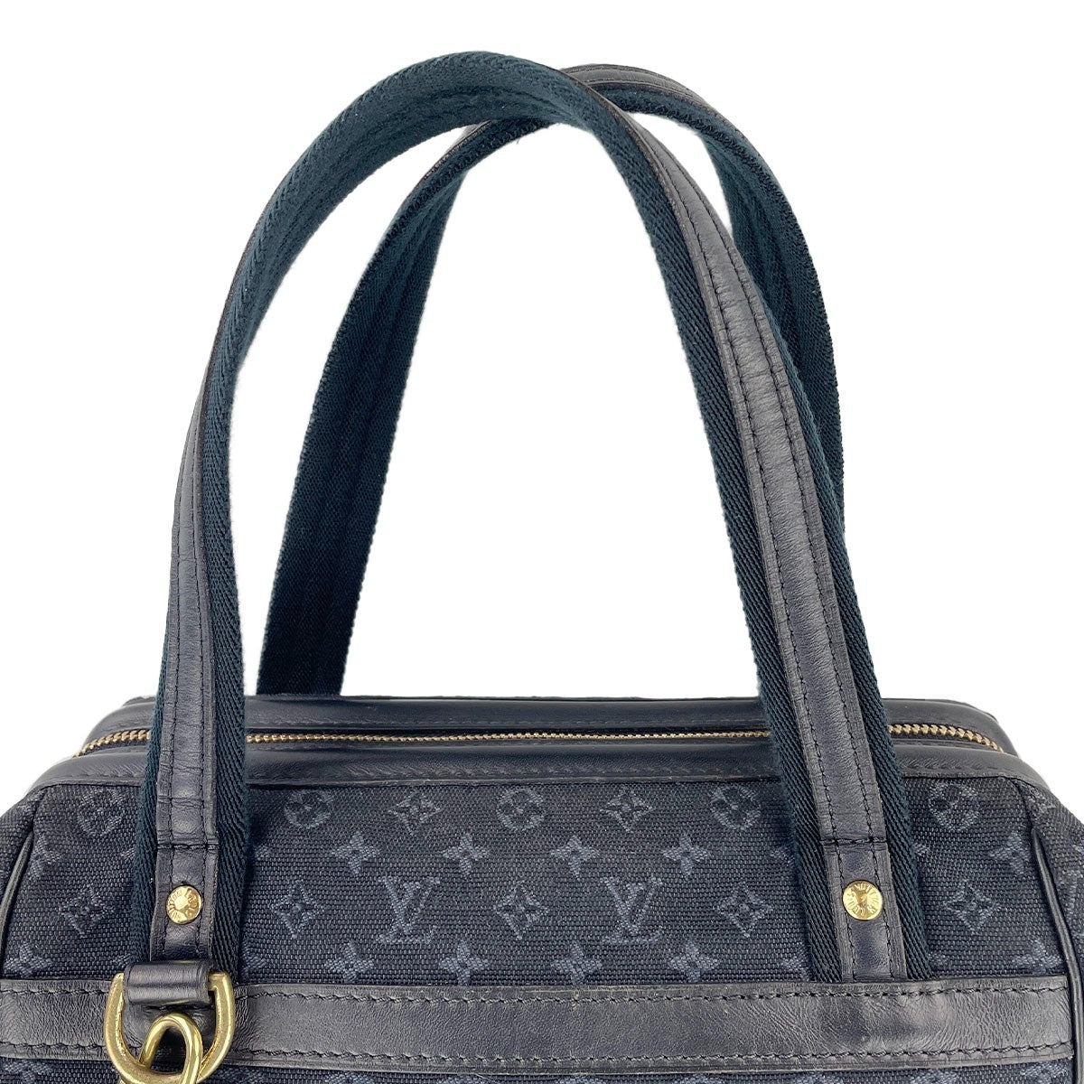 Louis Vuitton Josephine PM Handbag - Navy, Canvas