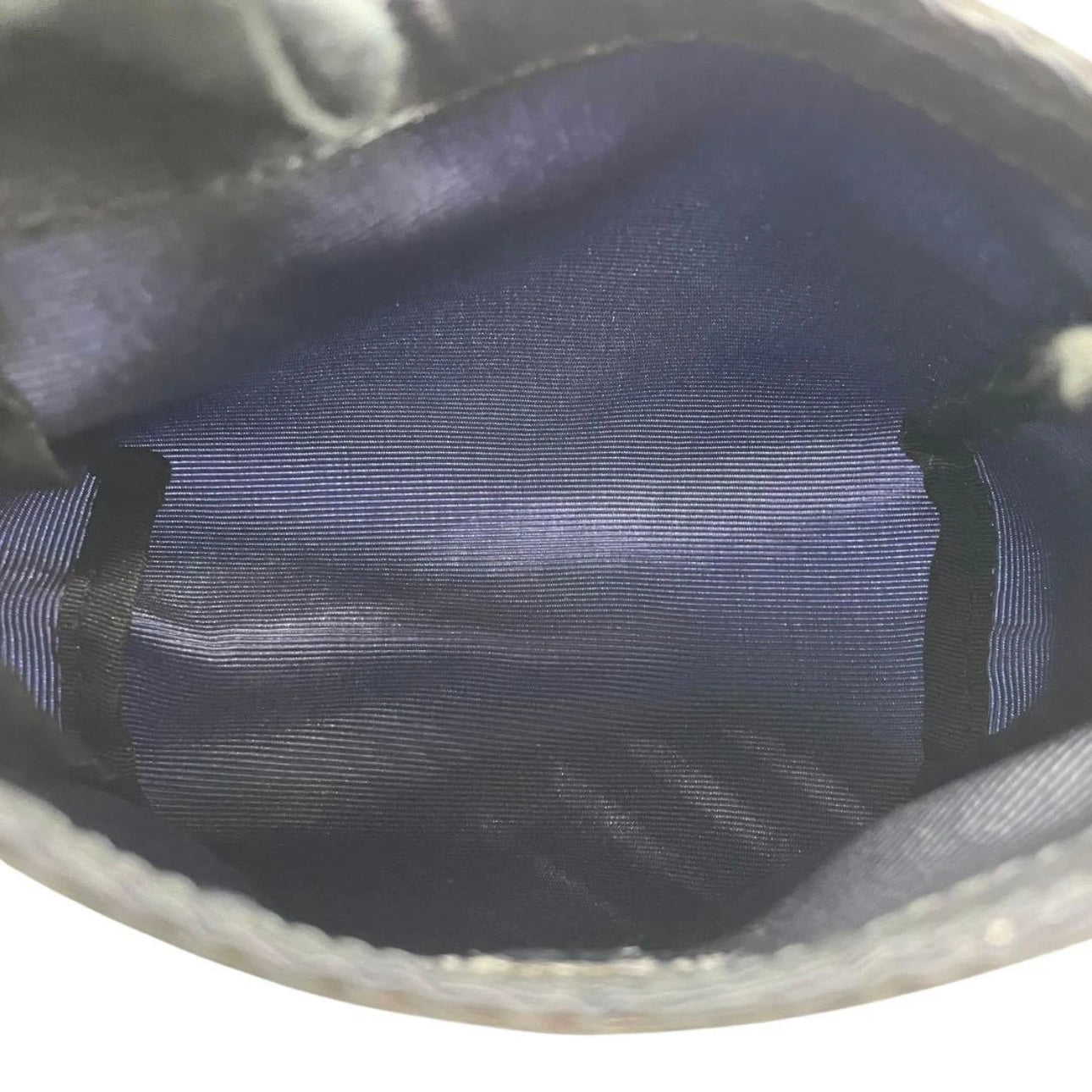 Burberry Mini Handbag- Canvas Nova Check Navy