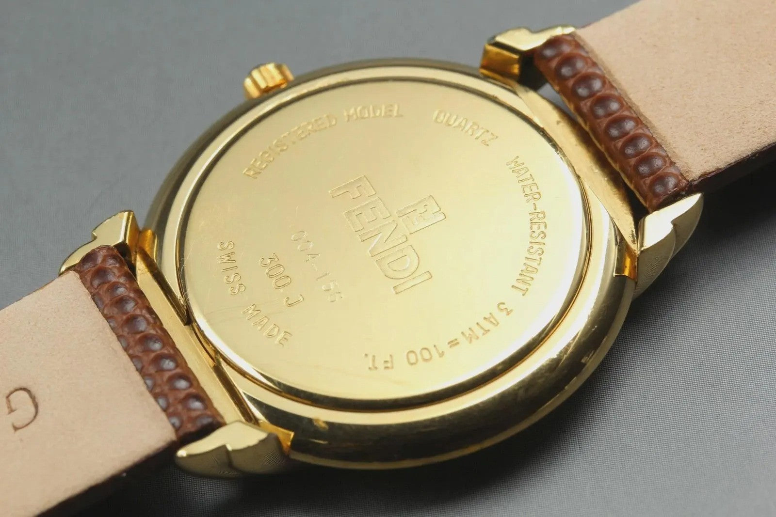 FENDI 300J Wristwatch - Gold, Stainless Steel