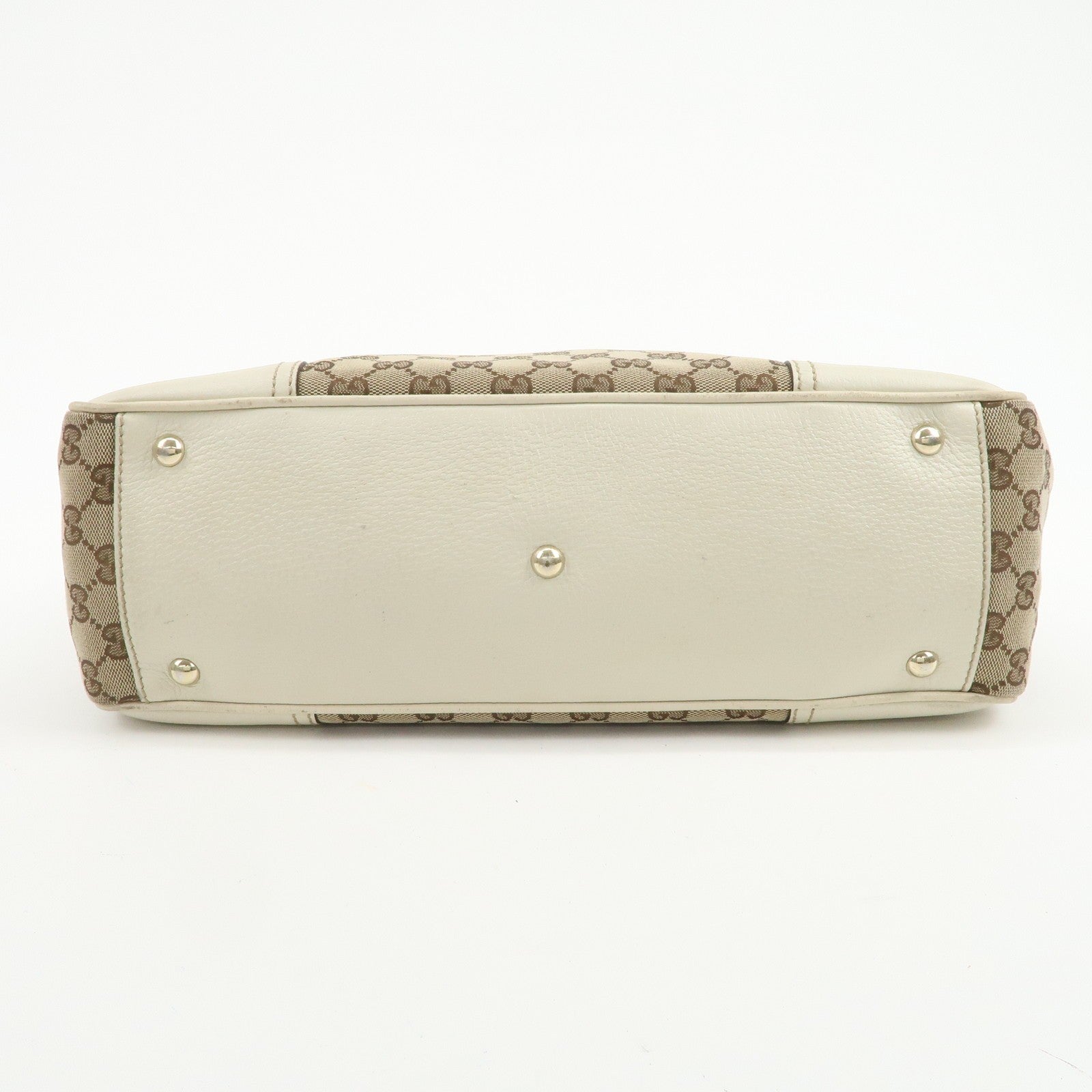 Gucci Princy Sherry Tote Bag - Brown Ivory, GG Canvas Leather