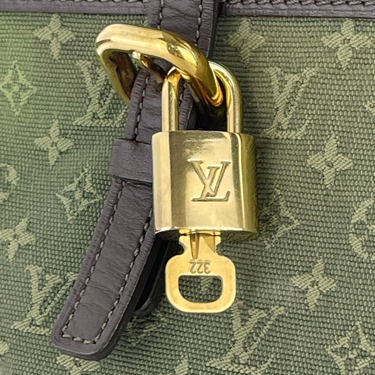 Louis Vuitton Francoise Tote Bag - Khaki, Cotton Leather