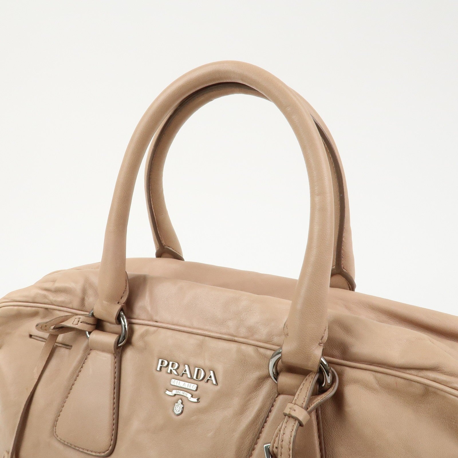 Prada Shoulder Bag - Pink Beige, Leather