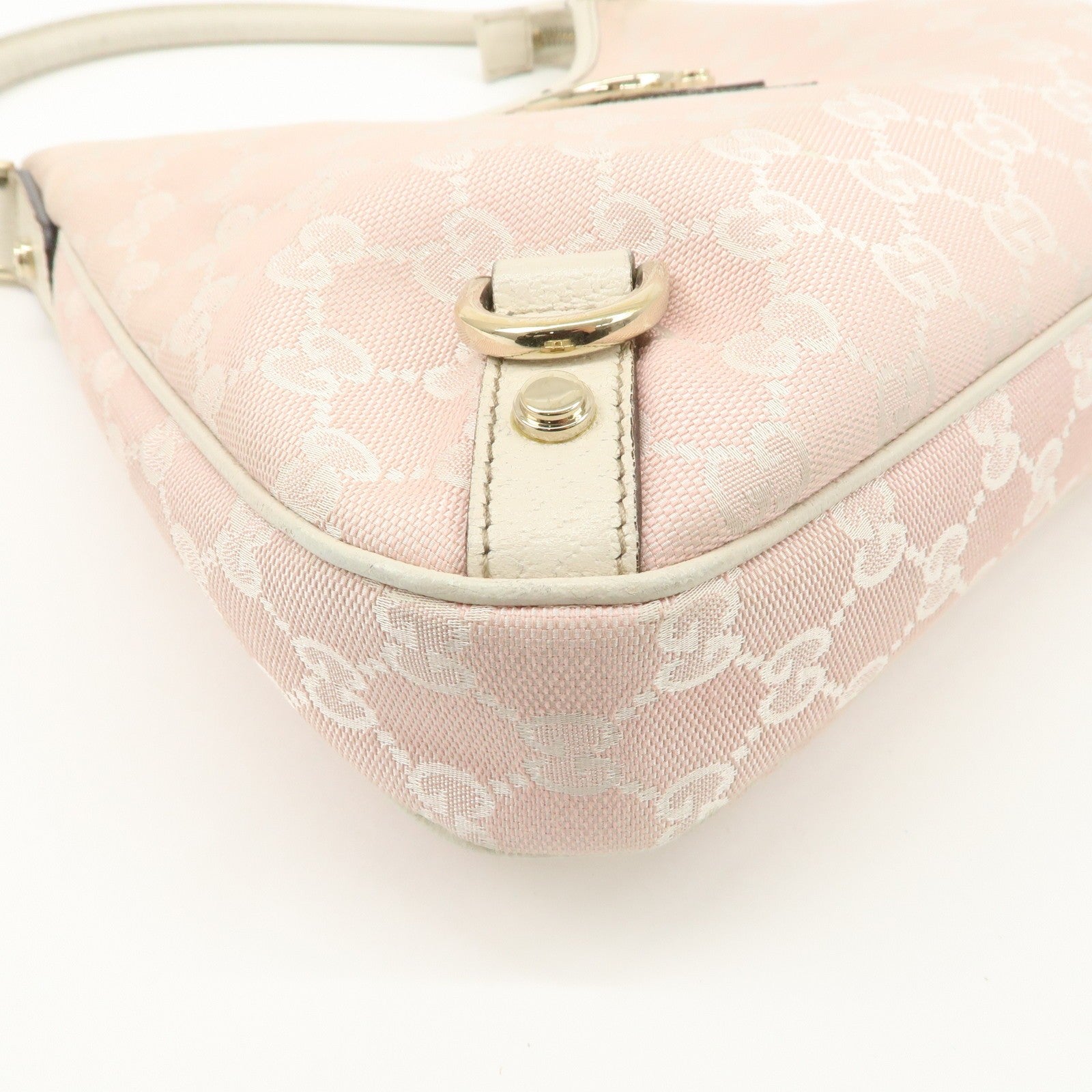 Gucci Shoulder Bag - Pink, Ivory, Canvas
