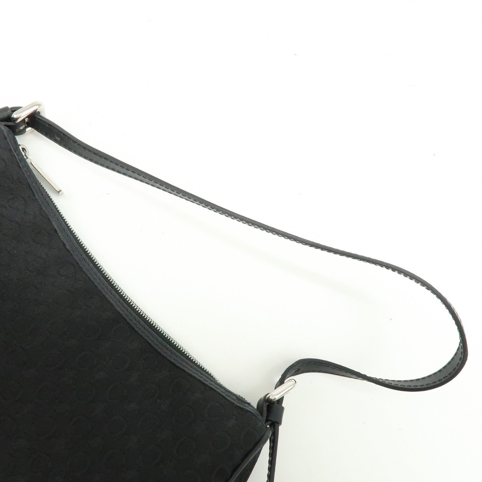 Celine C Macadam Shoulder Bag - Black, Leather