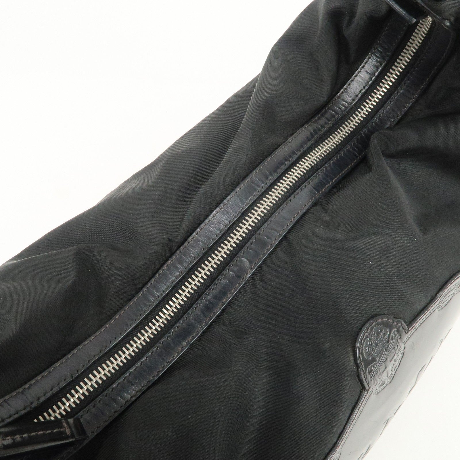 Prada Shoulder Bag - Black, Nylon, Leather