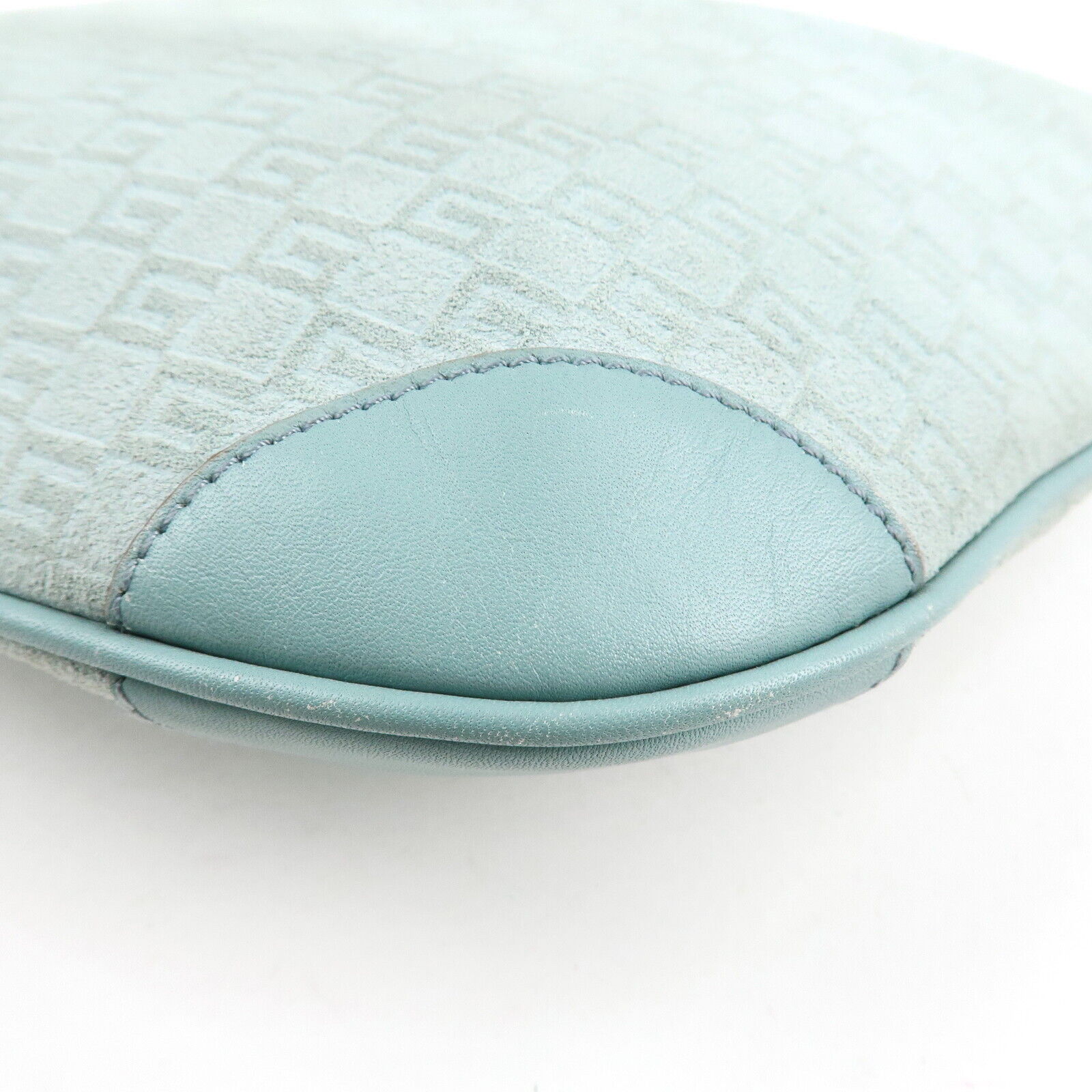 Gucci Shoulder Bag - Light Blue, Suede, Leather