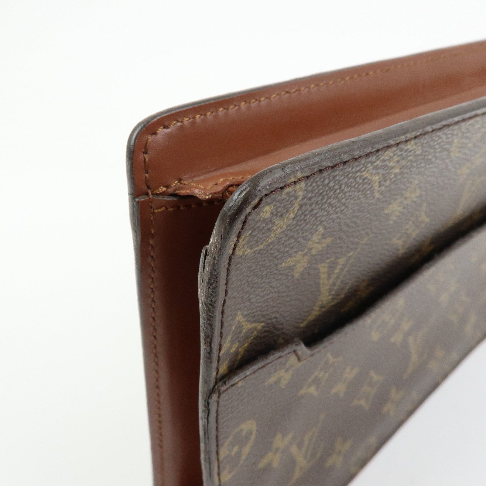 Louis Vuitton Monogram Pochette Homme Clutch Bag - Monogram, Canvas, Leather