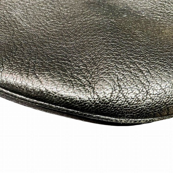 Gucci Interlocking G Semi-Shoulder Bag - Black, Leather