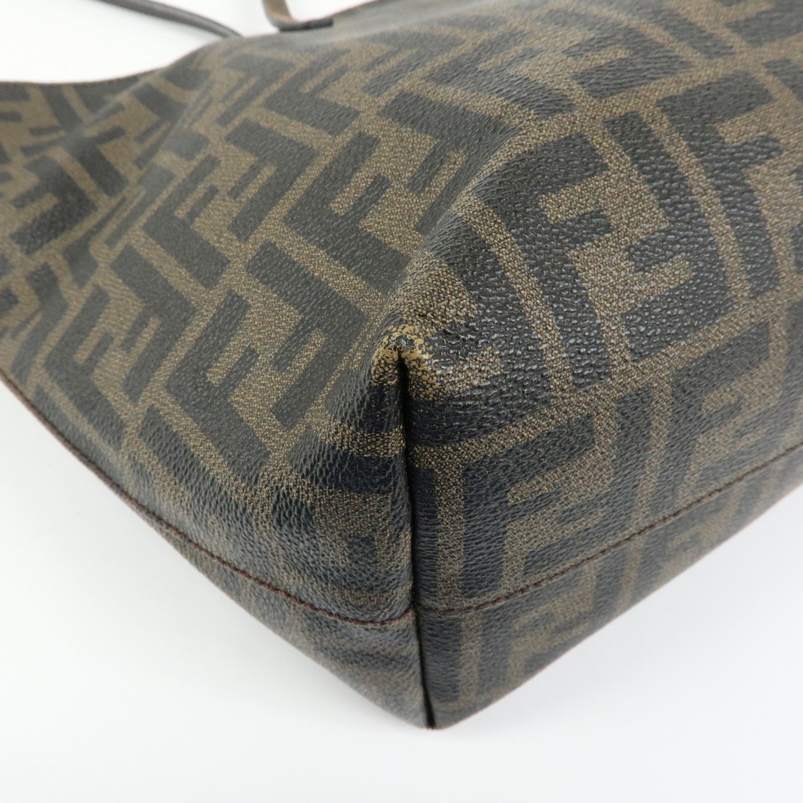 Fendi Tote Bag - Brown, Black, PVC