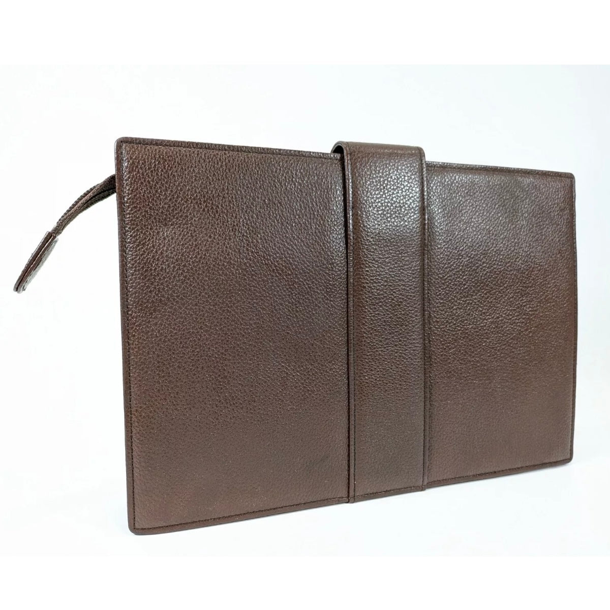 Yves Saint Laurent clutch leather