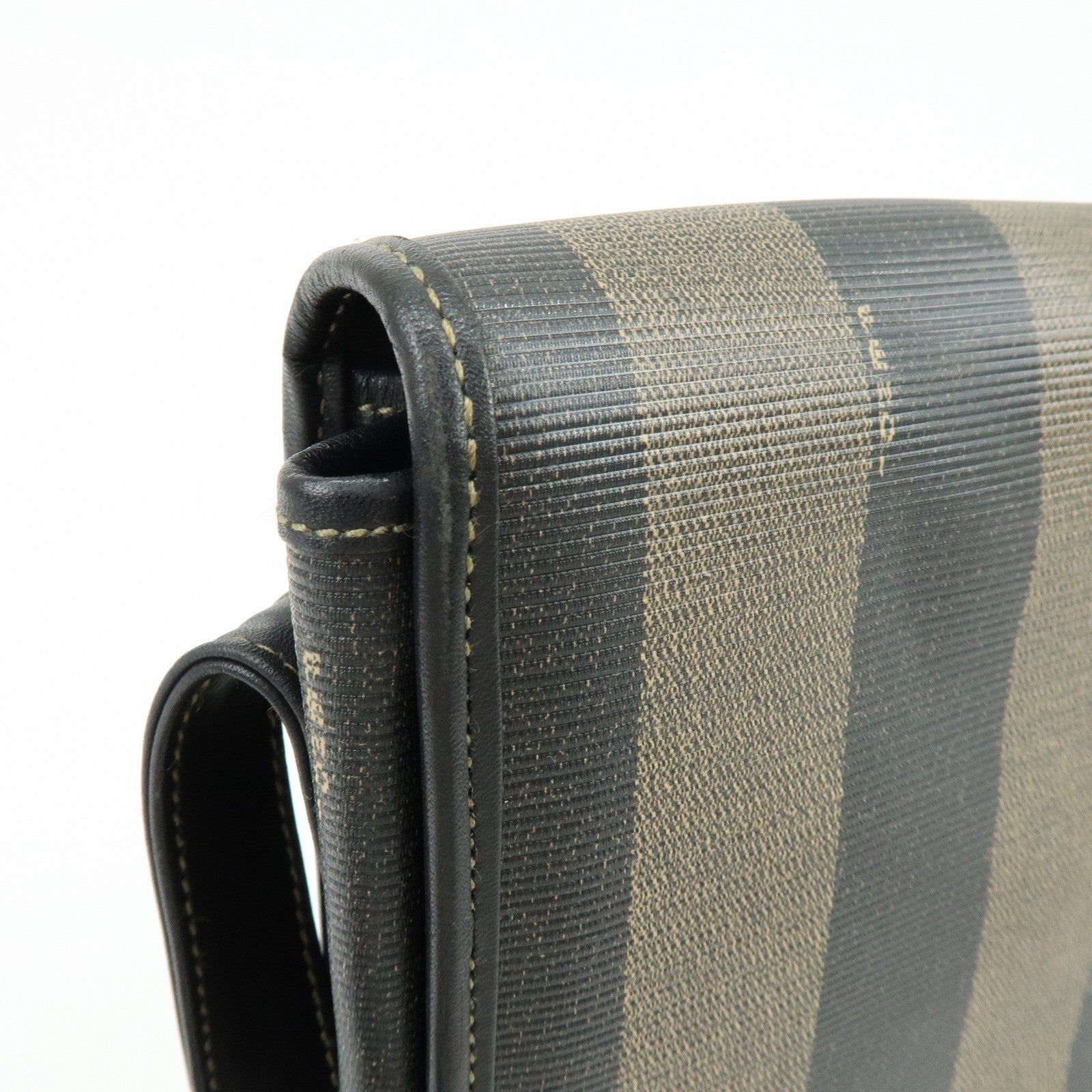 Fendi Shoulder Bag - Black, Brown, PVC Leather