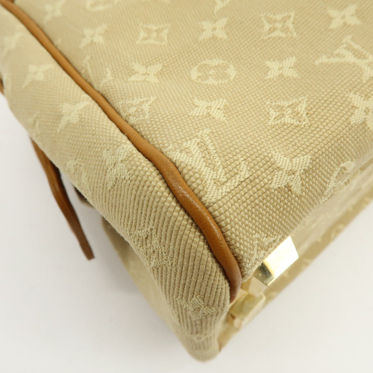 Louis Vuitton Hand Bag - Beige, Monogram Mini Canvas, Leather