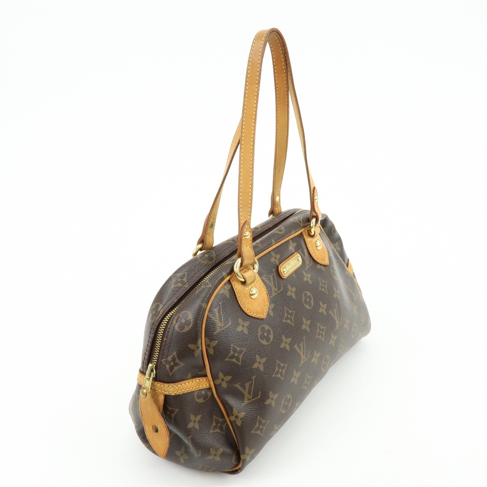 Louis Vuitton Monogram Montorgueil PM Shoulder Bag - Brown, Canvas