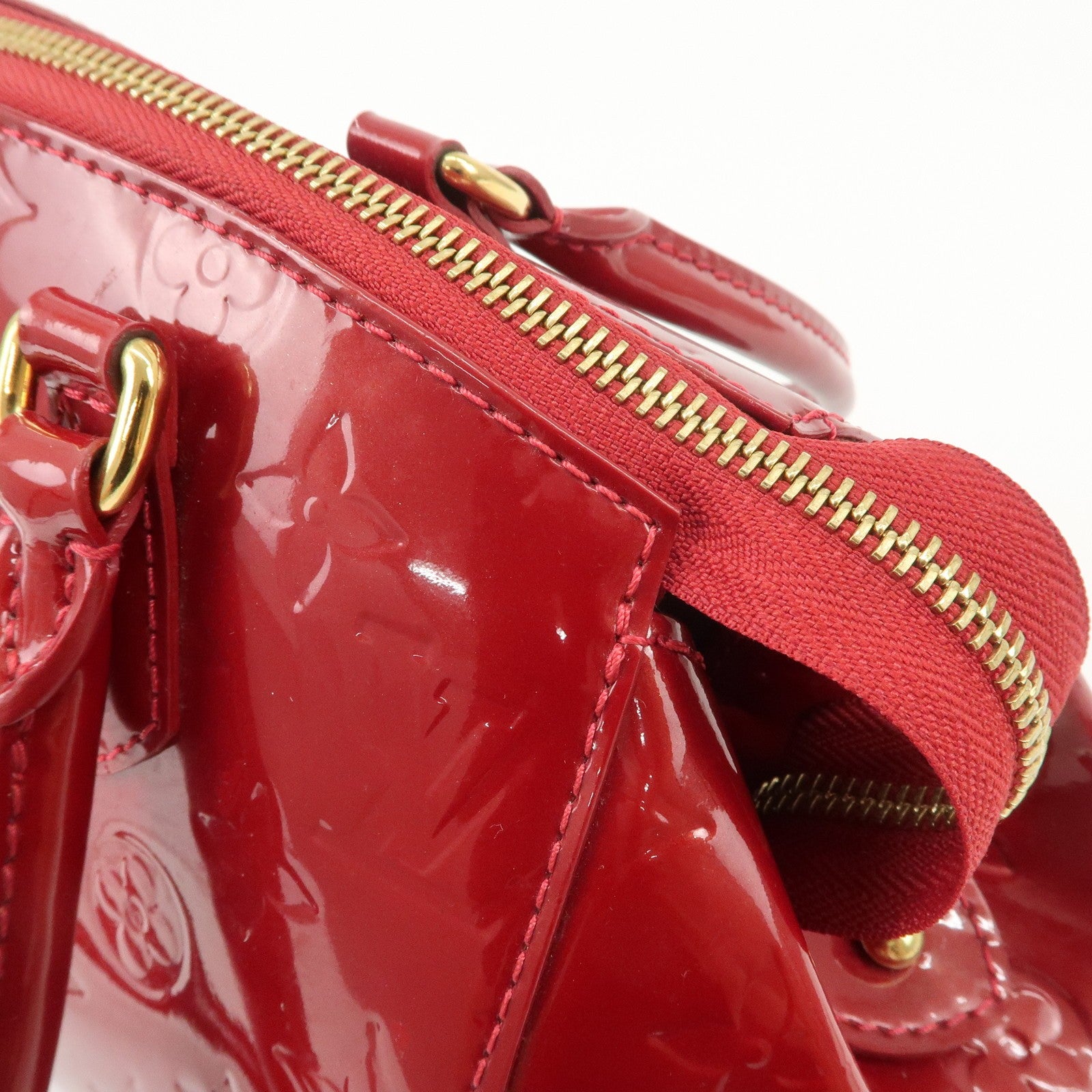 Louis Vuitton M91494 Shoulder Bag - Red, Vernis Leather