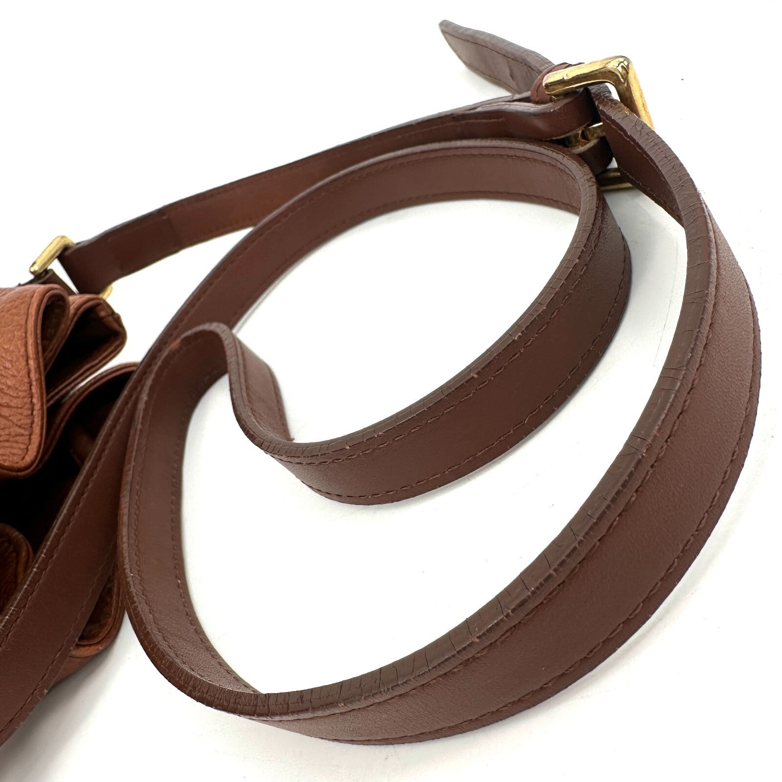 Burberry Burberrys Nova Bucket Drawstring Shoulder Bag - Brown, Leather