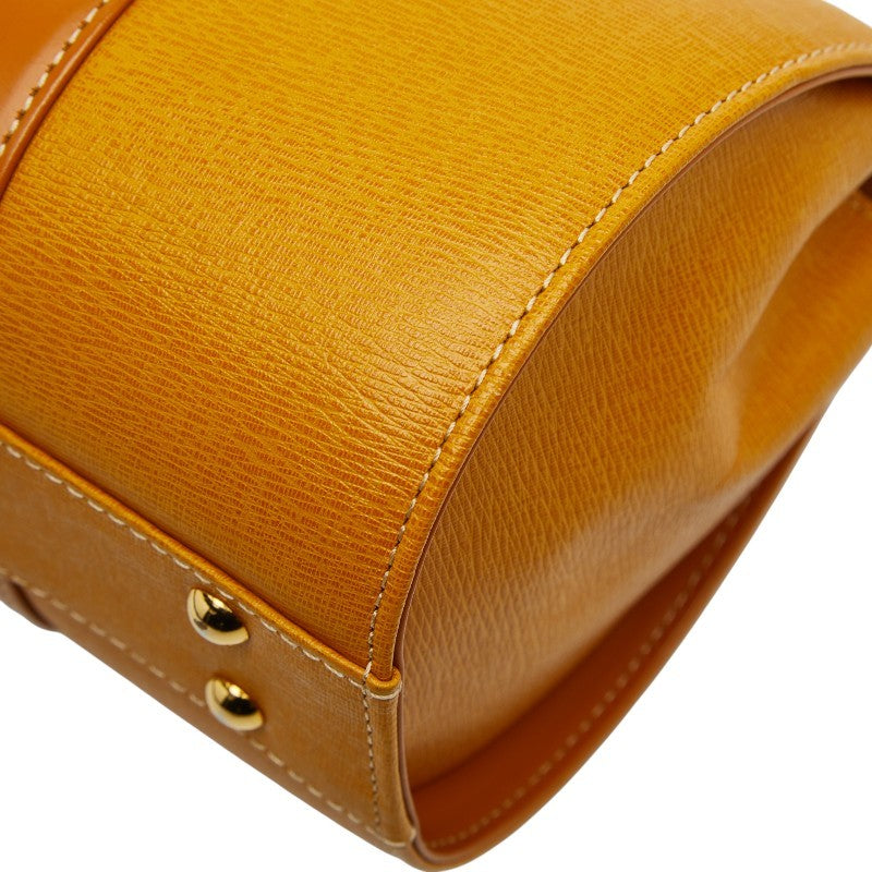 Burberry Nova Check Shadow Horse Handbag - Yellow, Leather