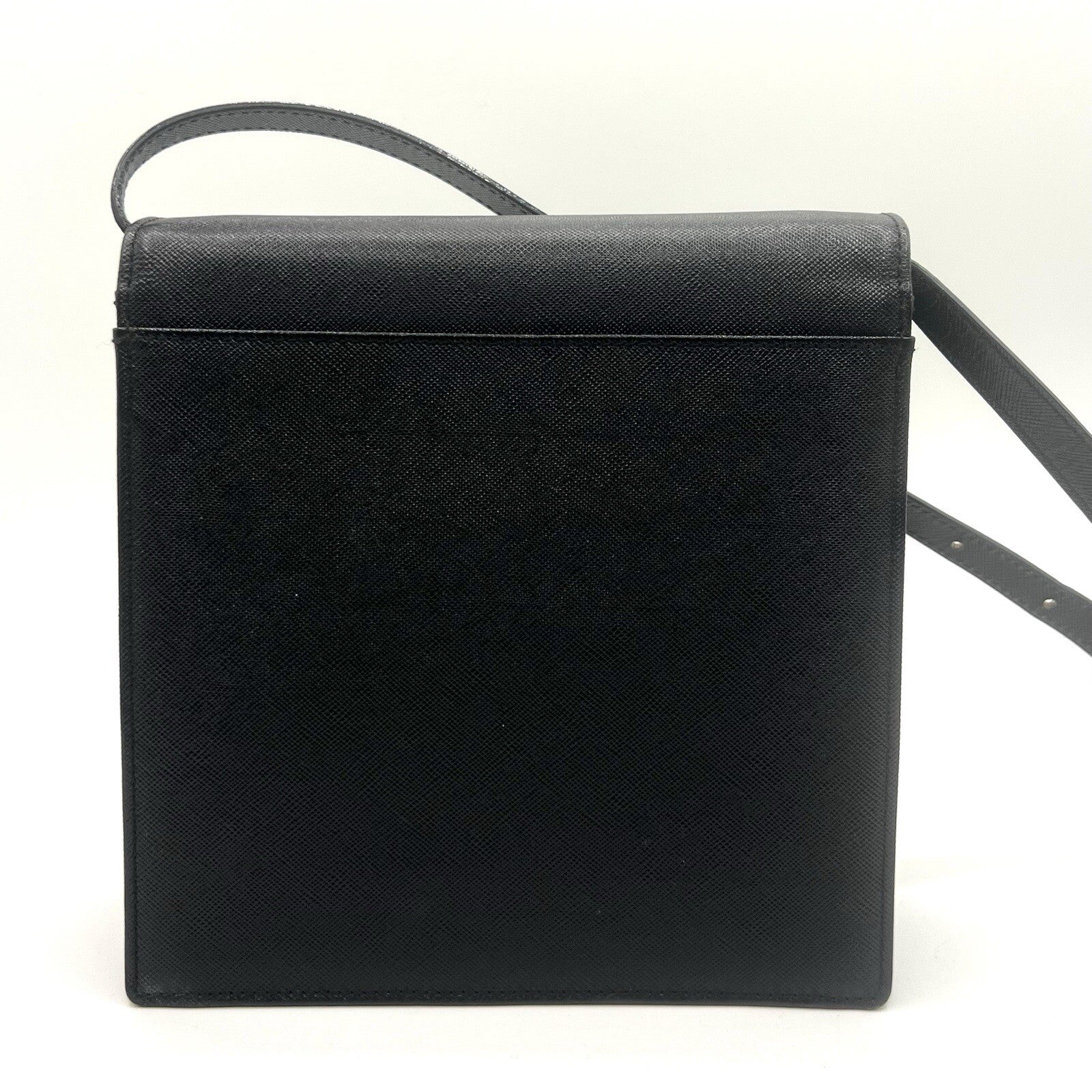 Saint Laurent YSL Shoulder Bag - Black, Leather