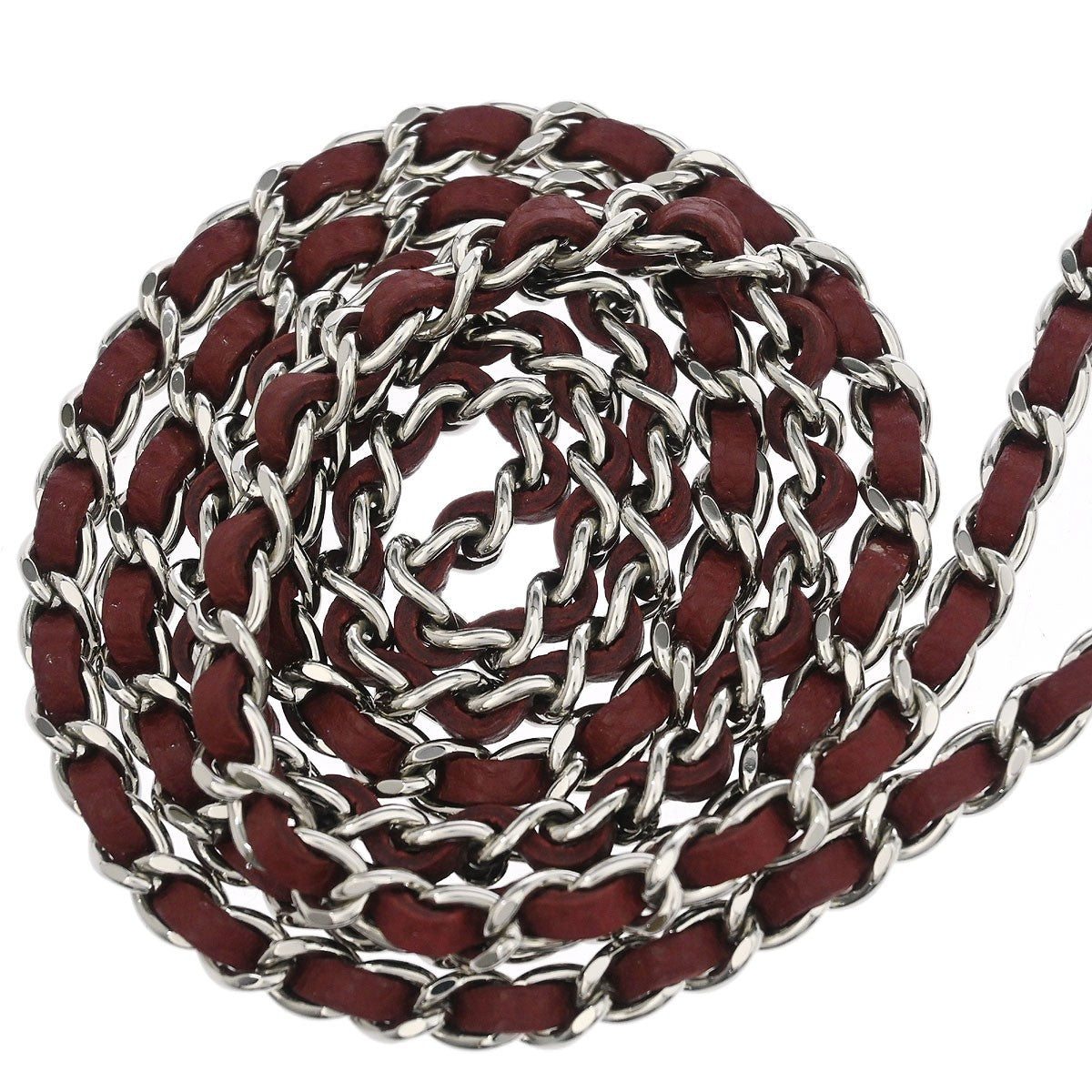 Chanel WOC Wallet On Chain Shoulder Bag - Bordeaux, Leather