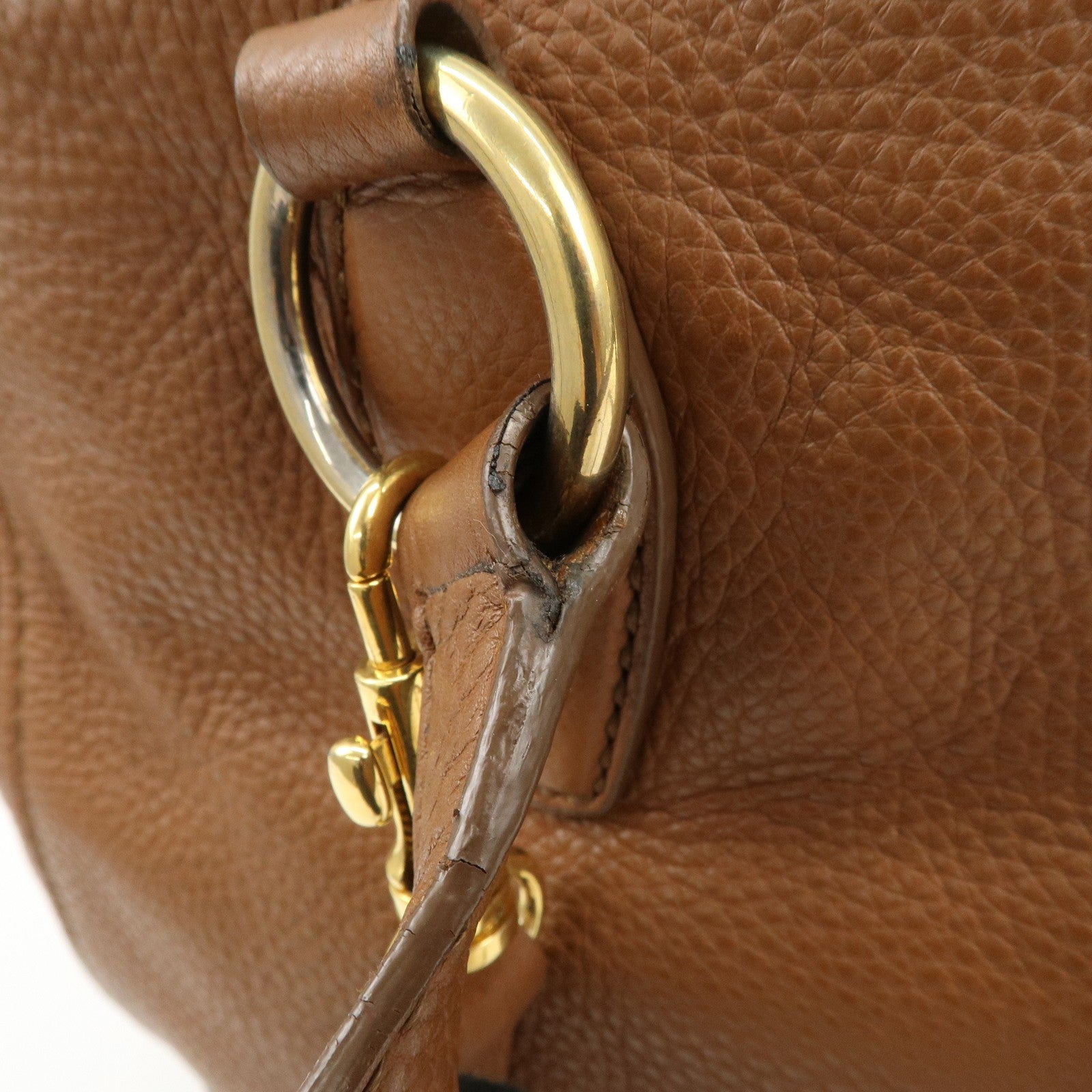 Miu Miu Hand Bag - Brown, Leather