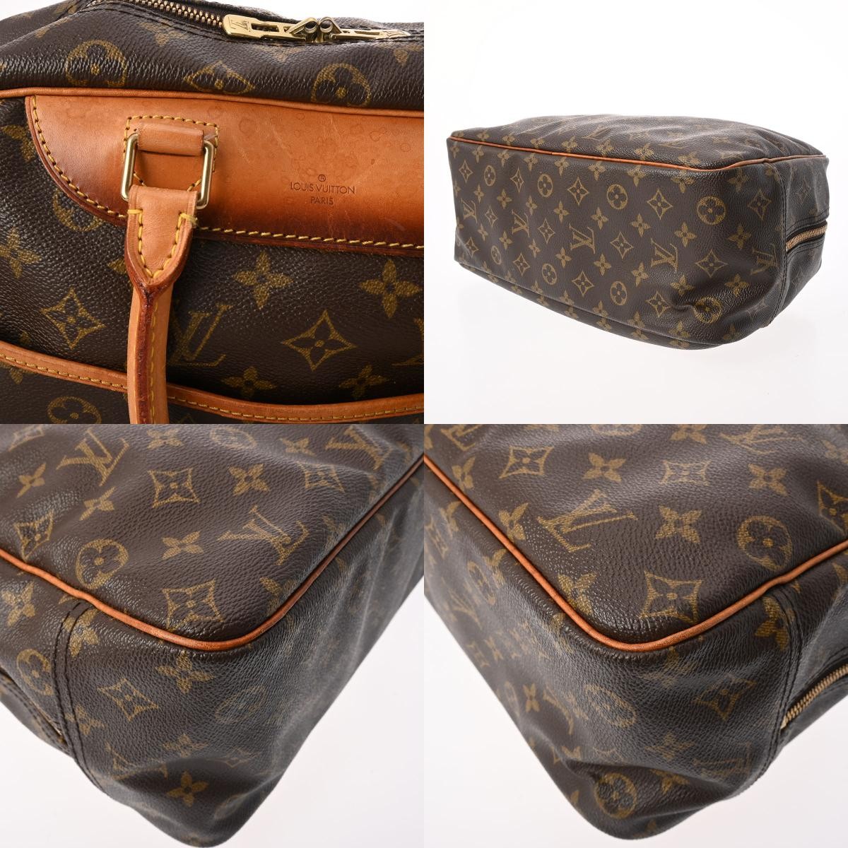 Louis Vuitton Deauville Handbag - Brown, Monogram Canvas