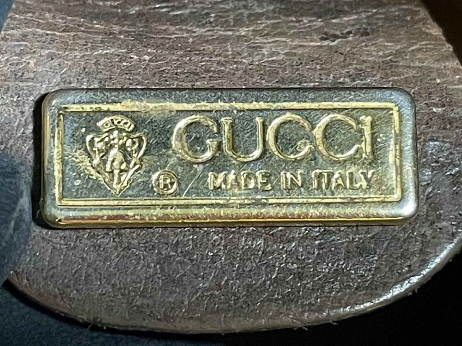 Gucci GG Supreme Drawstring Shoulder Bag - Brown, PVC Leather