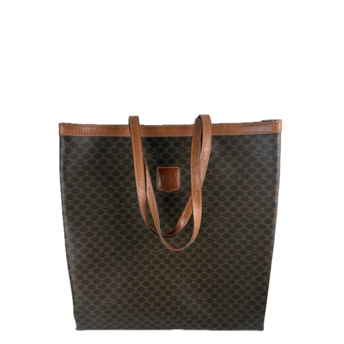 Celine Macadam tote bag- brown