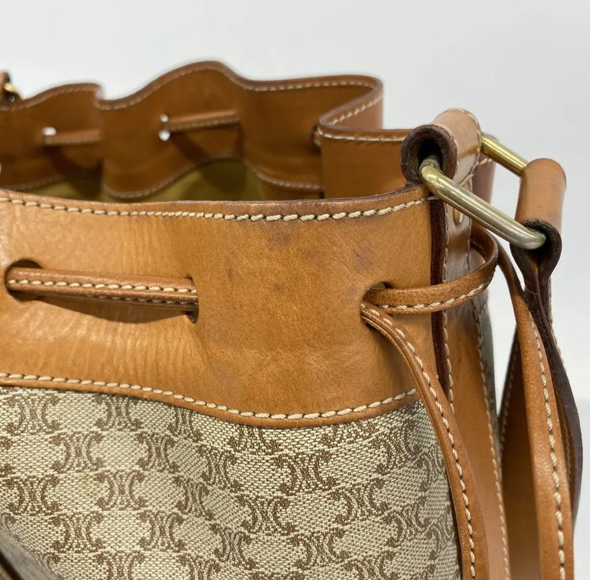 Celine Macadam Bucket Bag