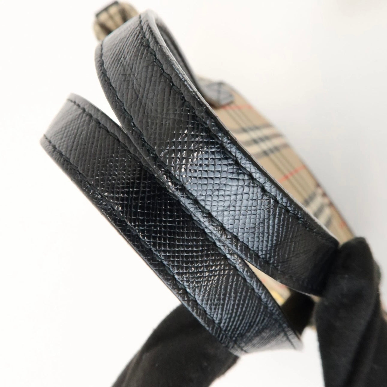 BURBERRY Nova Plaid Small Hand Bag