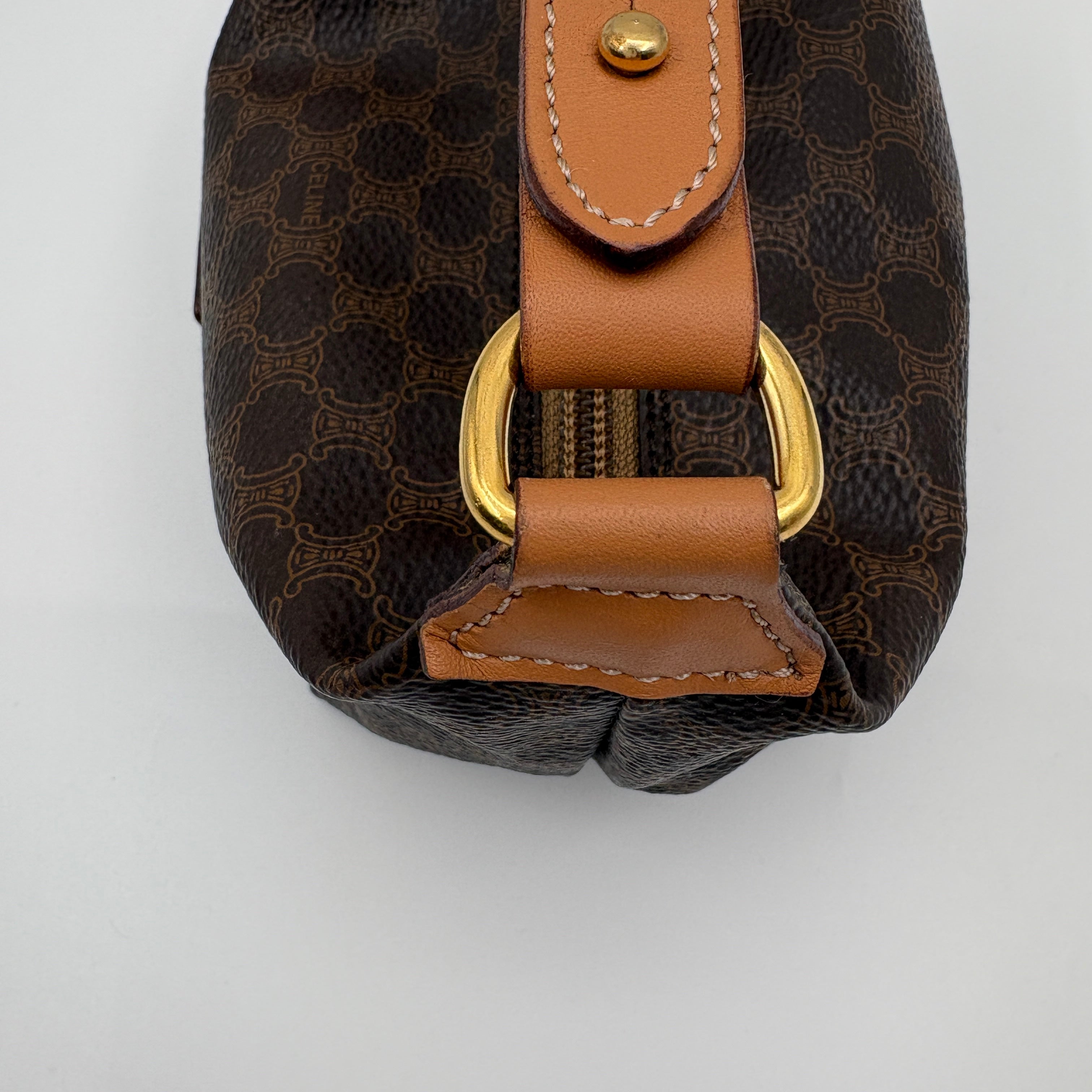 Celine Pochette brown Macadam
