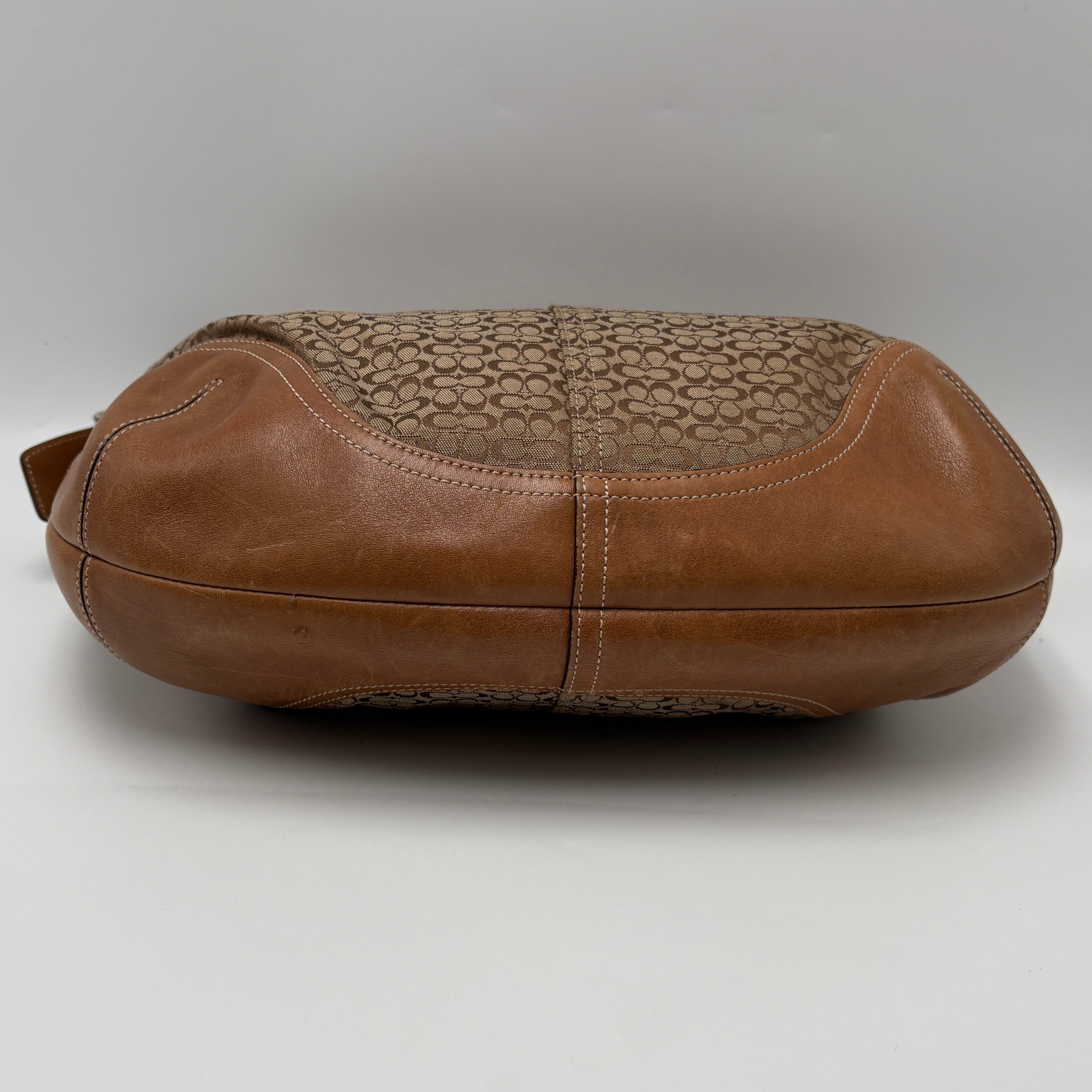 Coach Signature brown bag