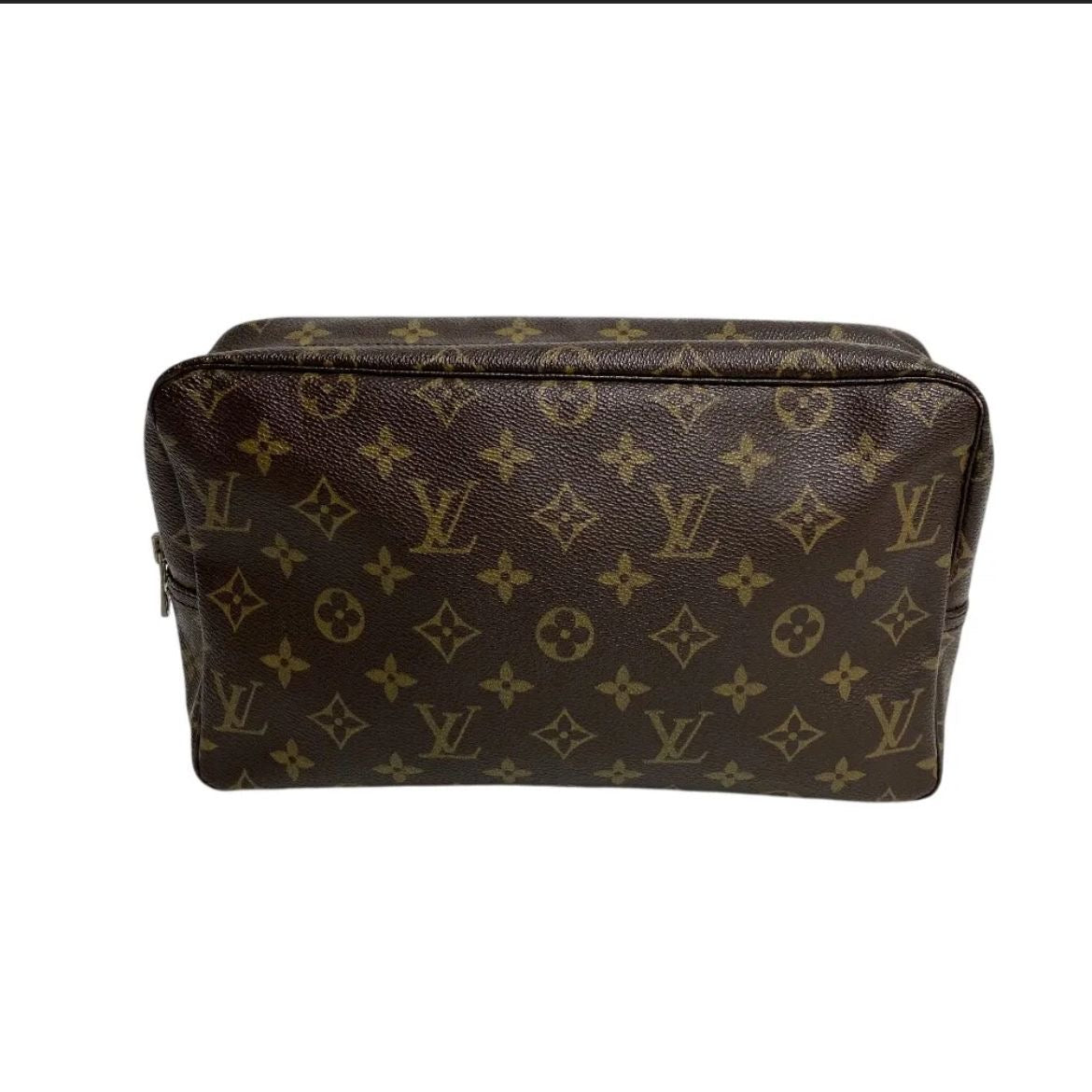 Louis Vuitton Trousse Toilette 28 Clutch - Brown, Leather