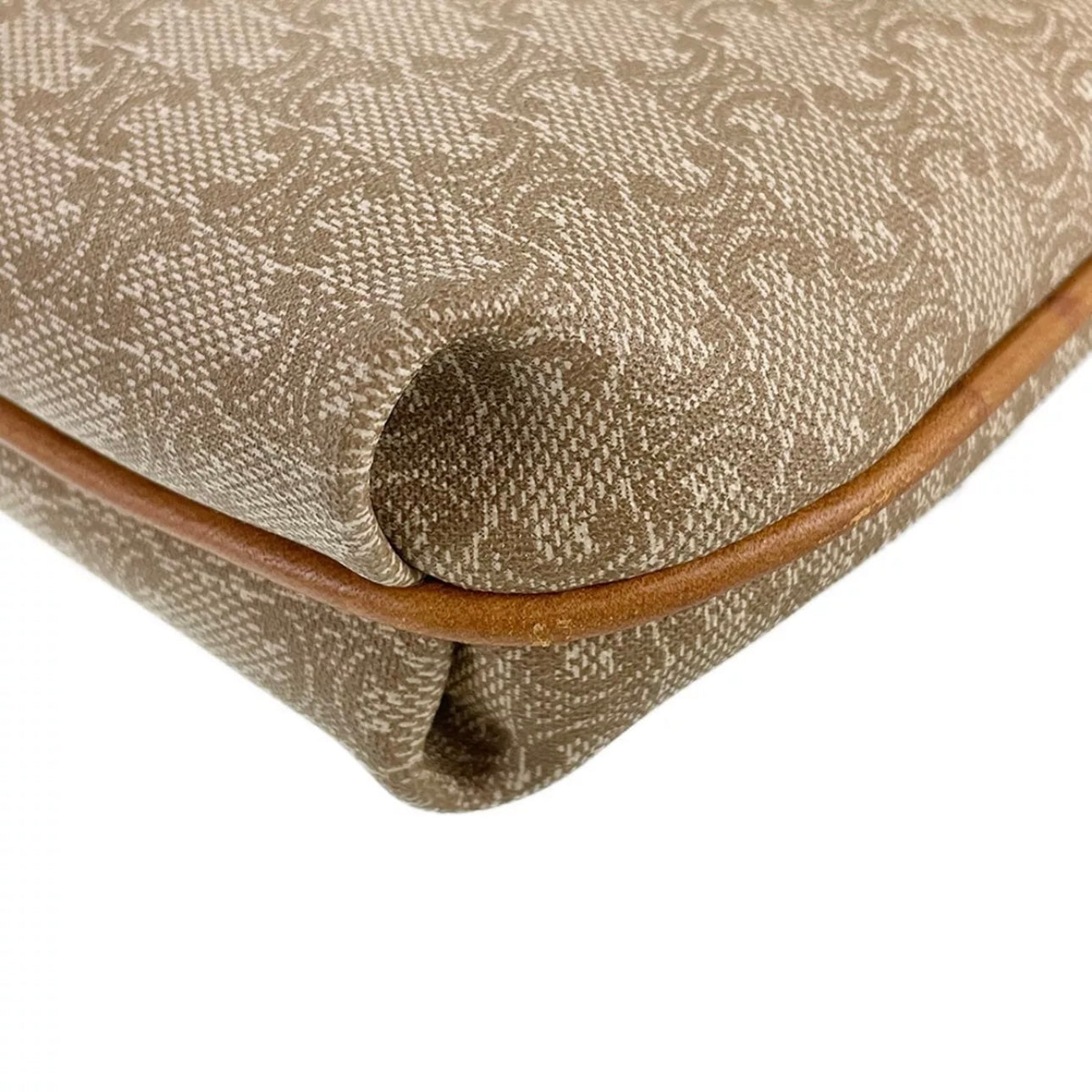 Macadam Leather PVC clutch
