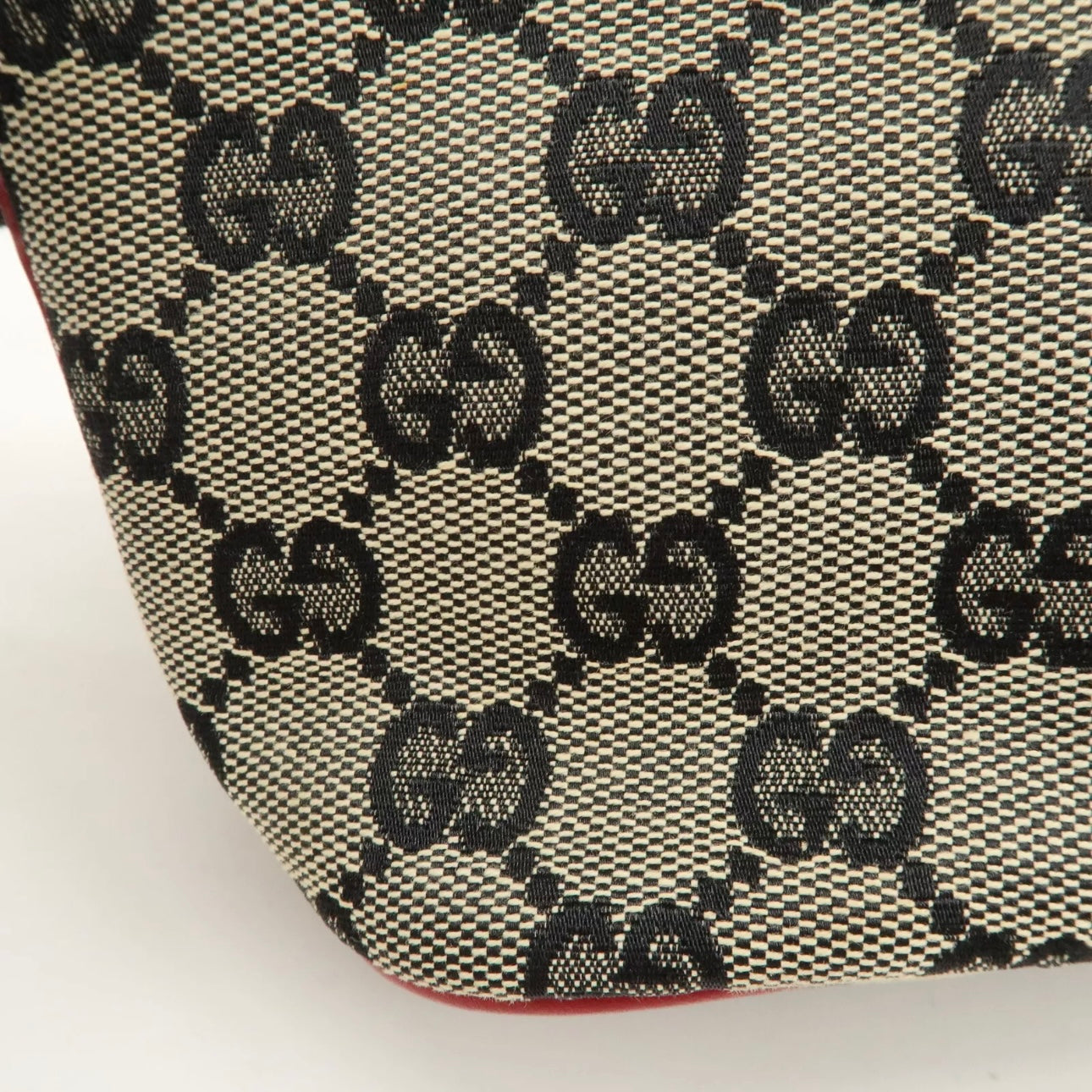 Boat Bag GG Canvas Leather Hand Bag Pouch