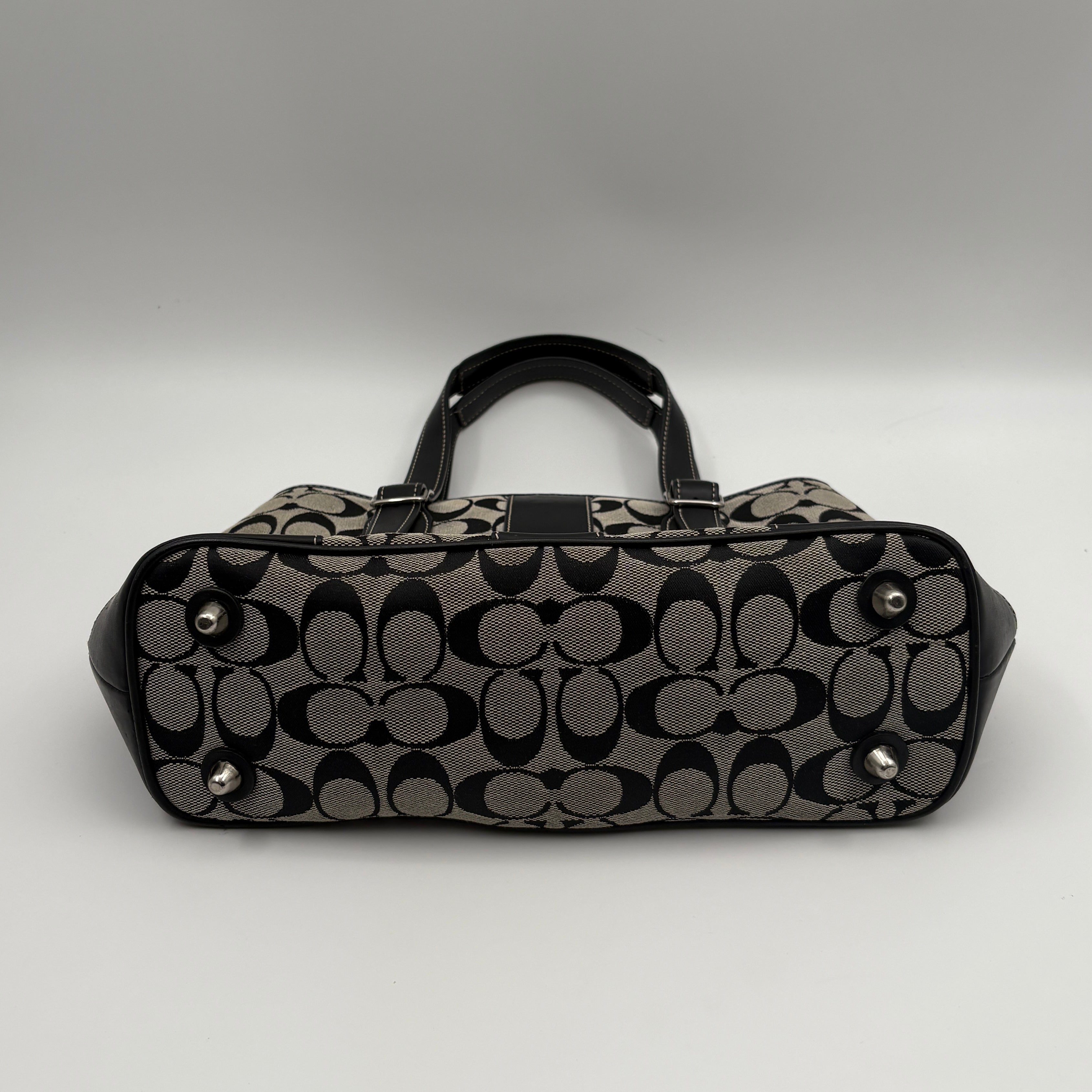 Coach Signature canvas bag
