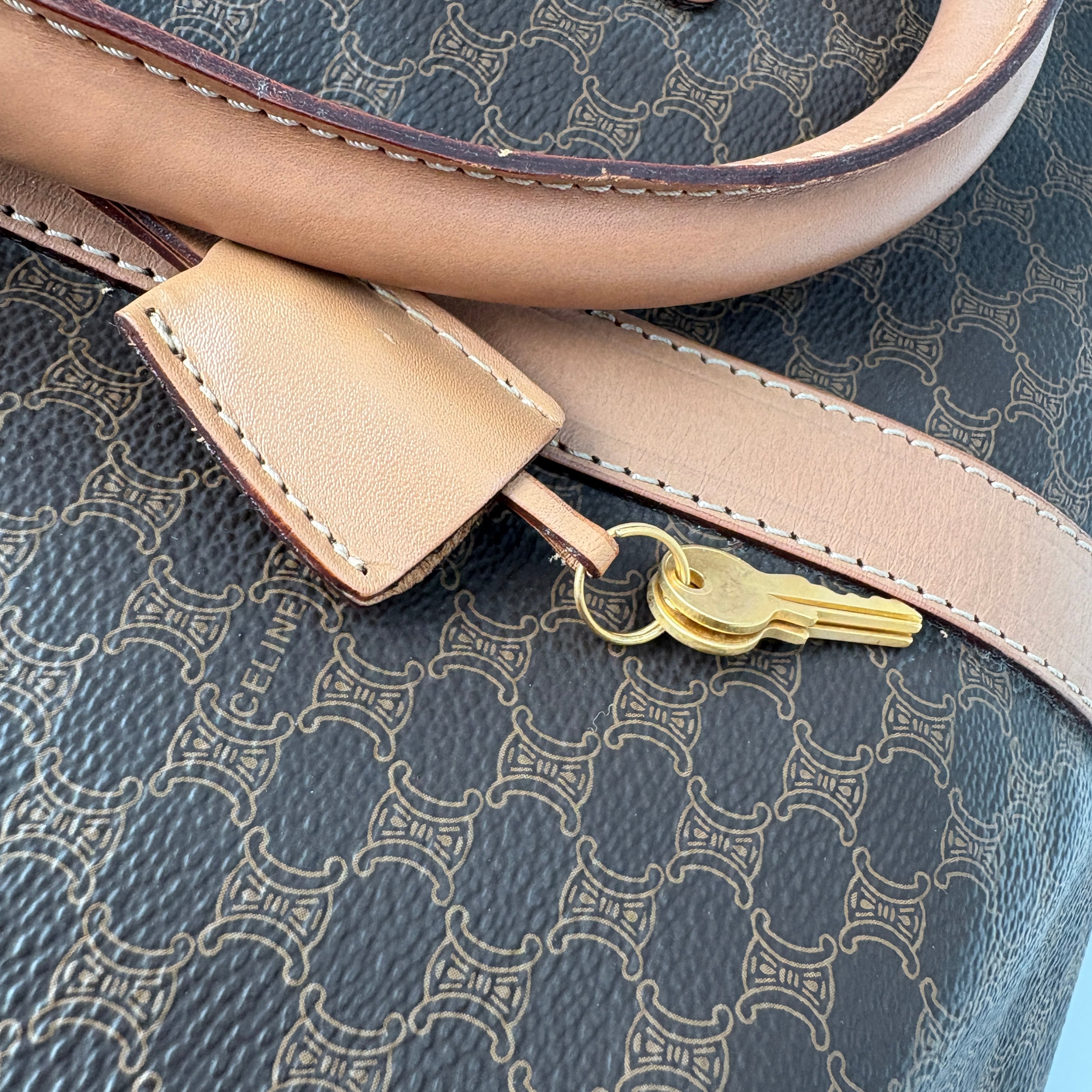 Celine Macadam Boston Bag